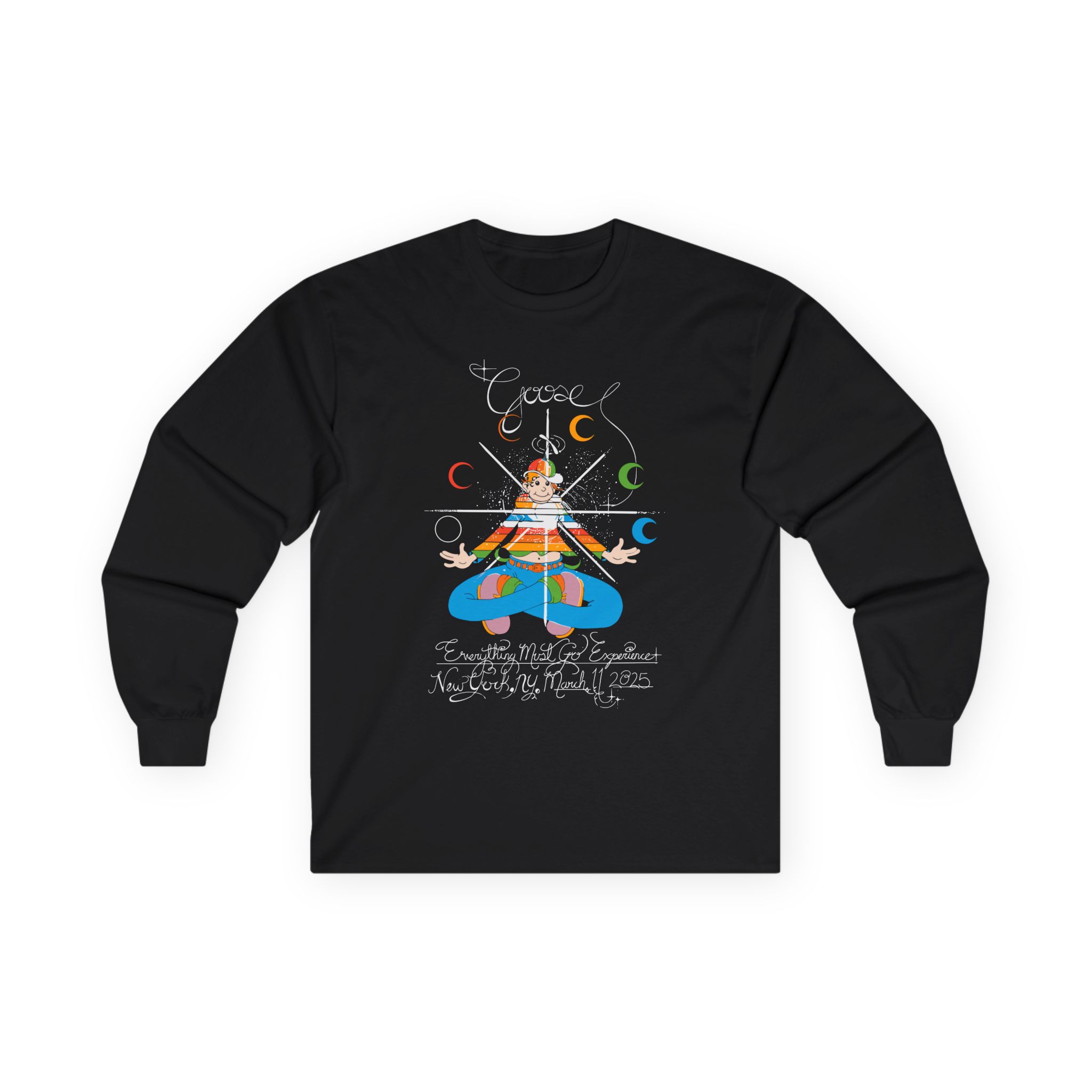 Goose Rainbow Kid EMG Experienc Unisex Ultra Cotton Long Sleeve Tee