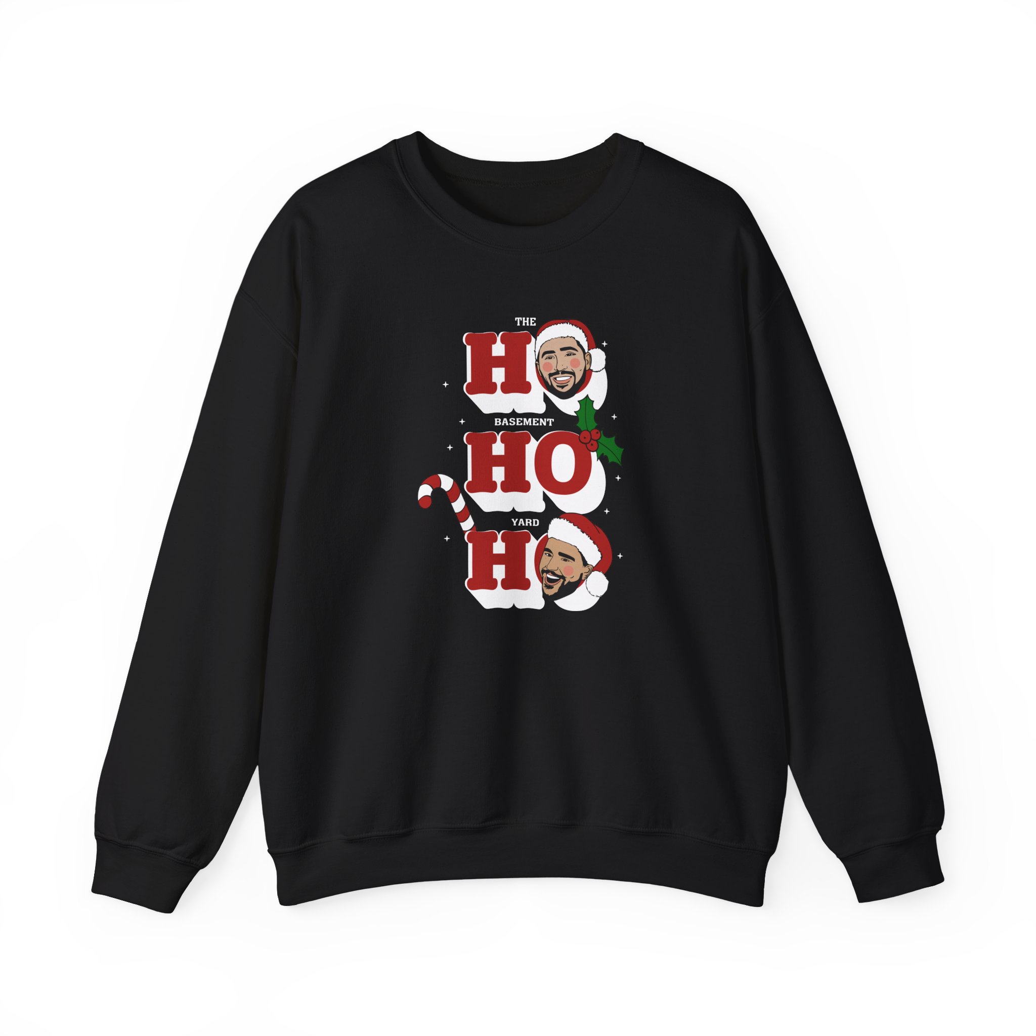 Ho Ho Ho Basement Yard Unisex Heavy Blendâ„¢ Crewneck Sweatshirt