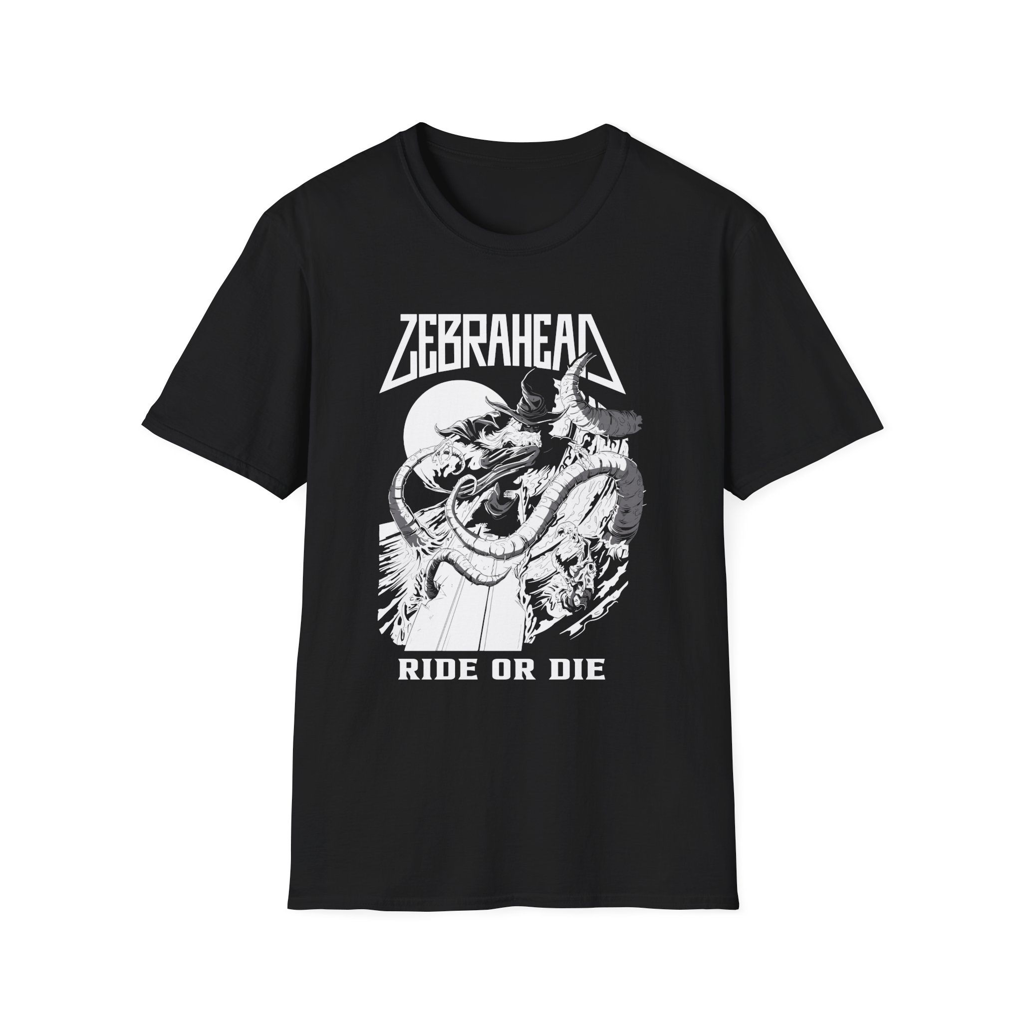 Zebrahead Ride or Die Unisex Softstyle T-Shirt