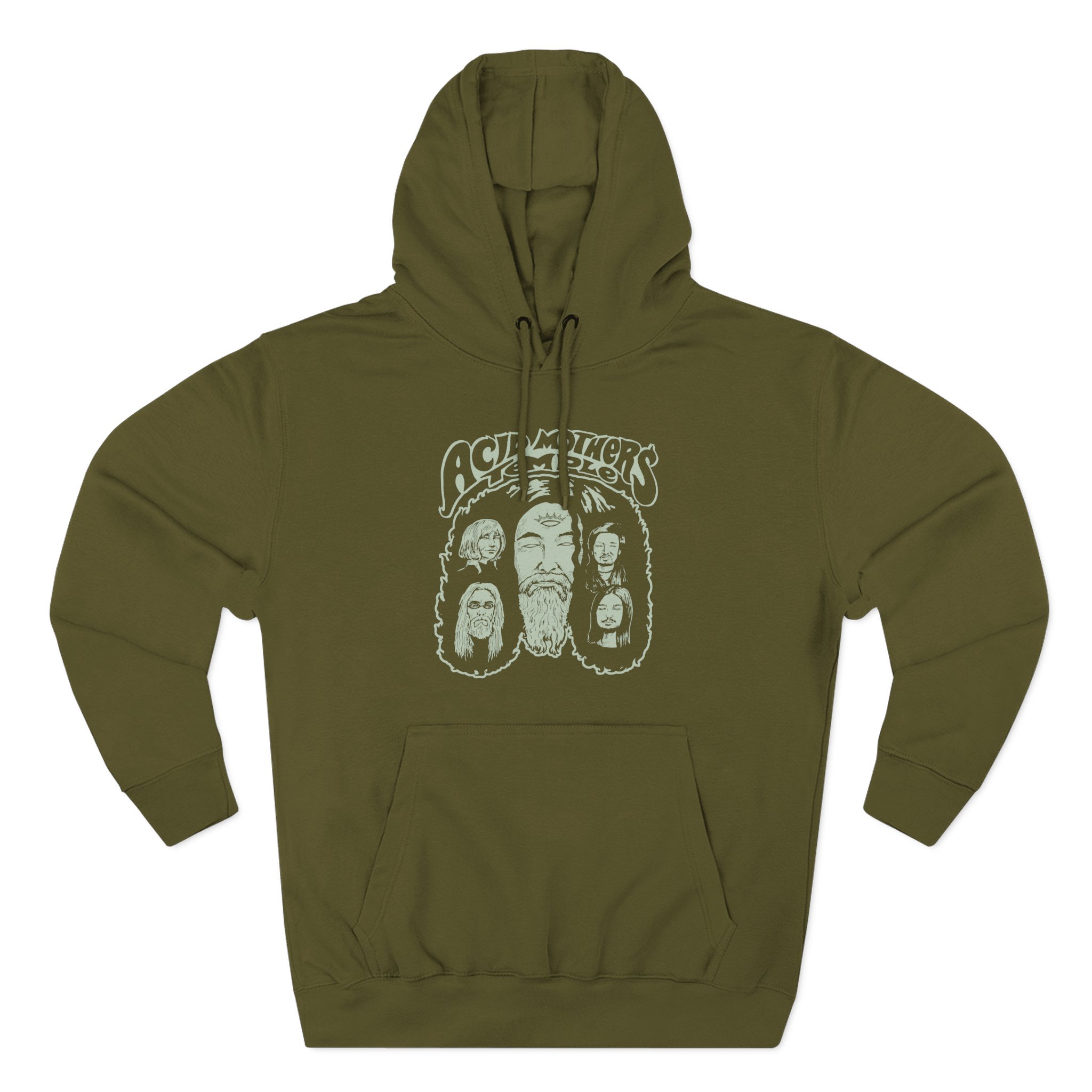 Acid Mothers Temple Three-Panel Fleece Hoodie