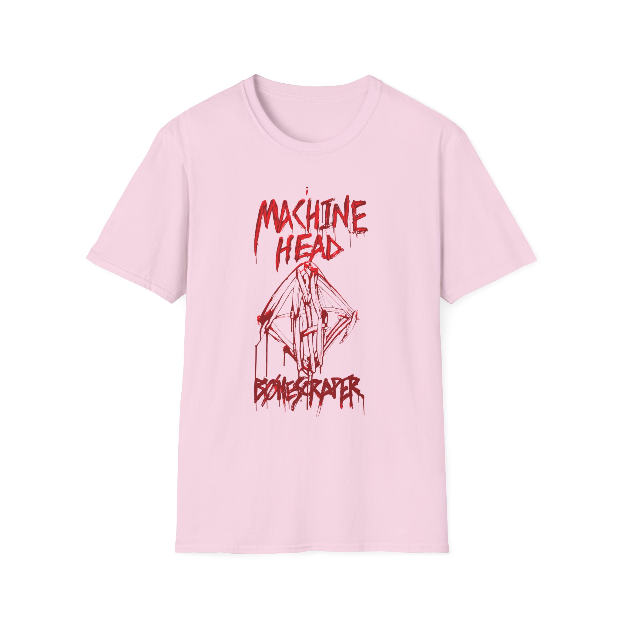 Machine Head Bønescraper Unisex Softstyle T-Shirt