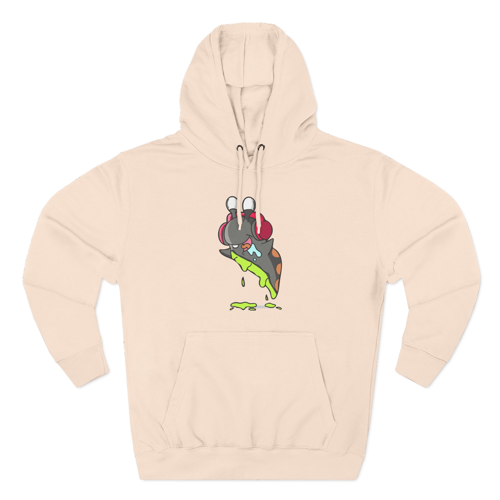 Slogoman Snail Three-Panel Fleece Hoodie
