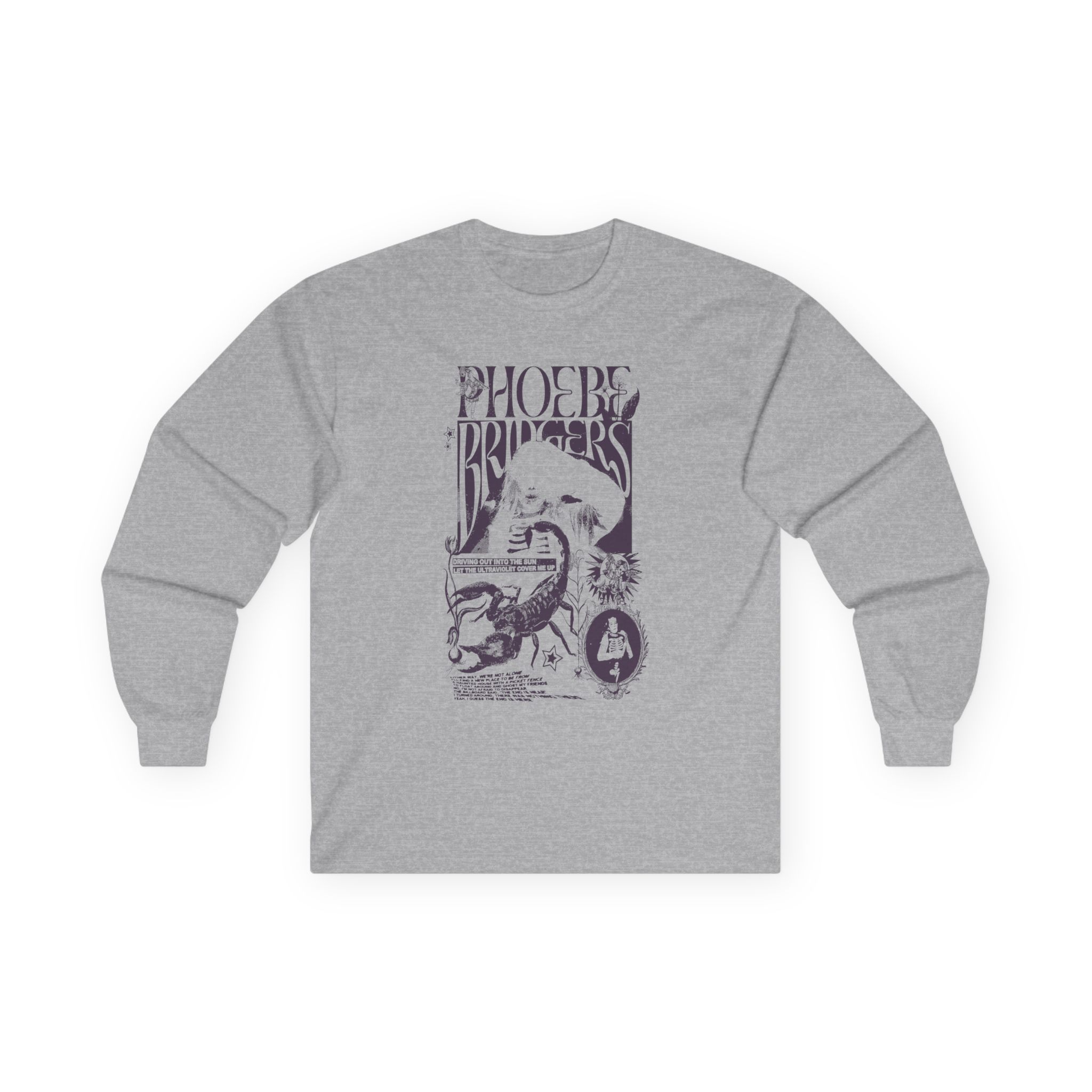 Phoebe Bridgers I Know the End Natural Unisex Ultra Cotton Long Sleeve Tee