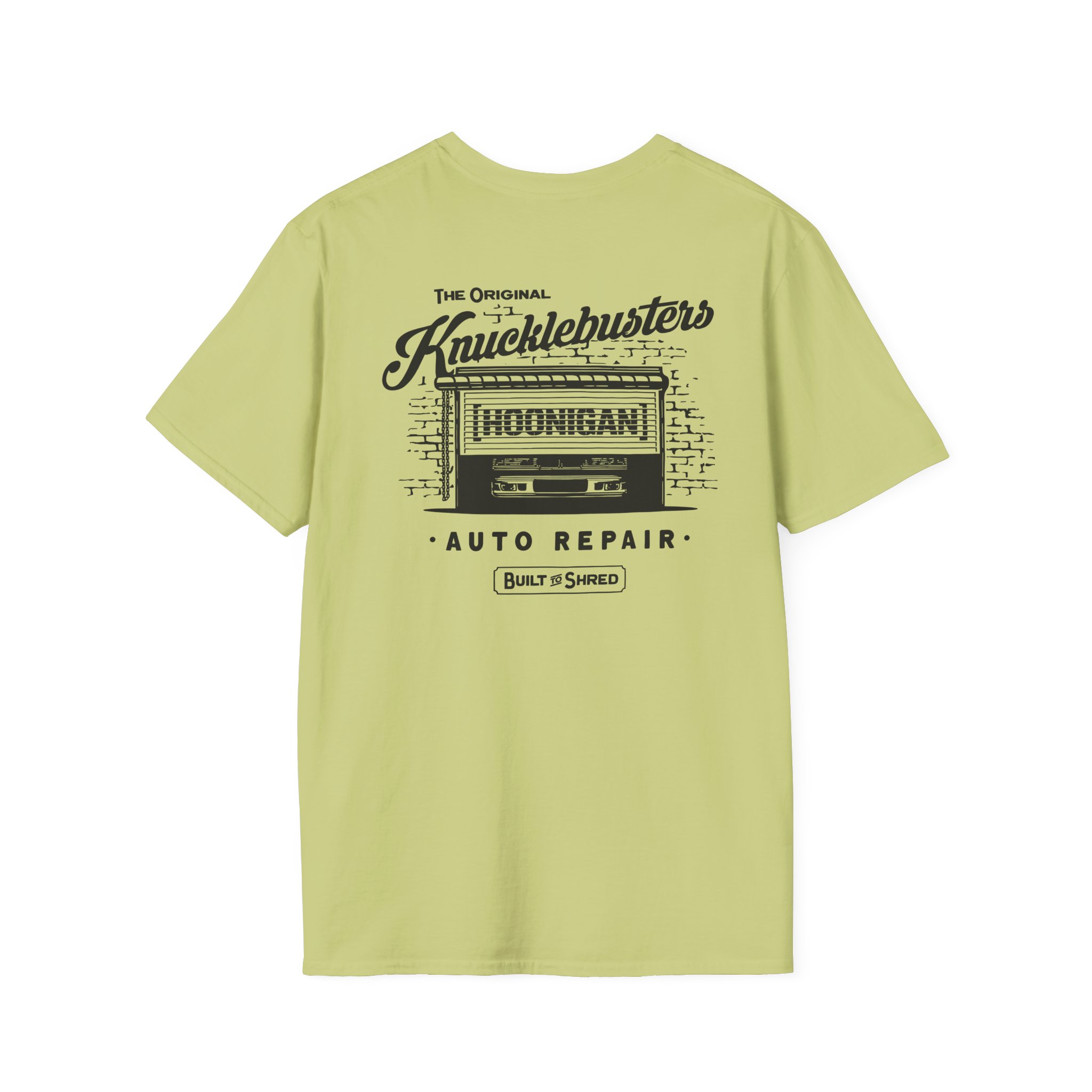 Hoonigan Knucklebusters Auto Repair Unisex Softstyle T-Shirt