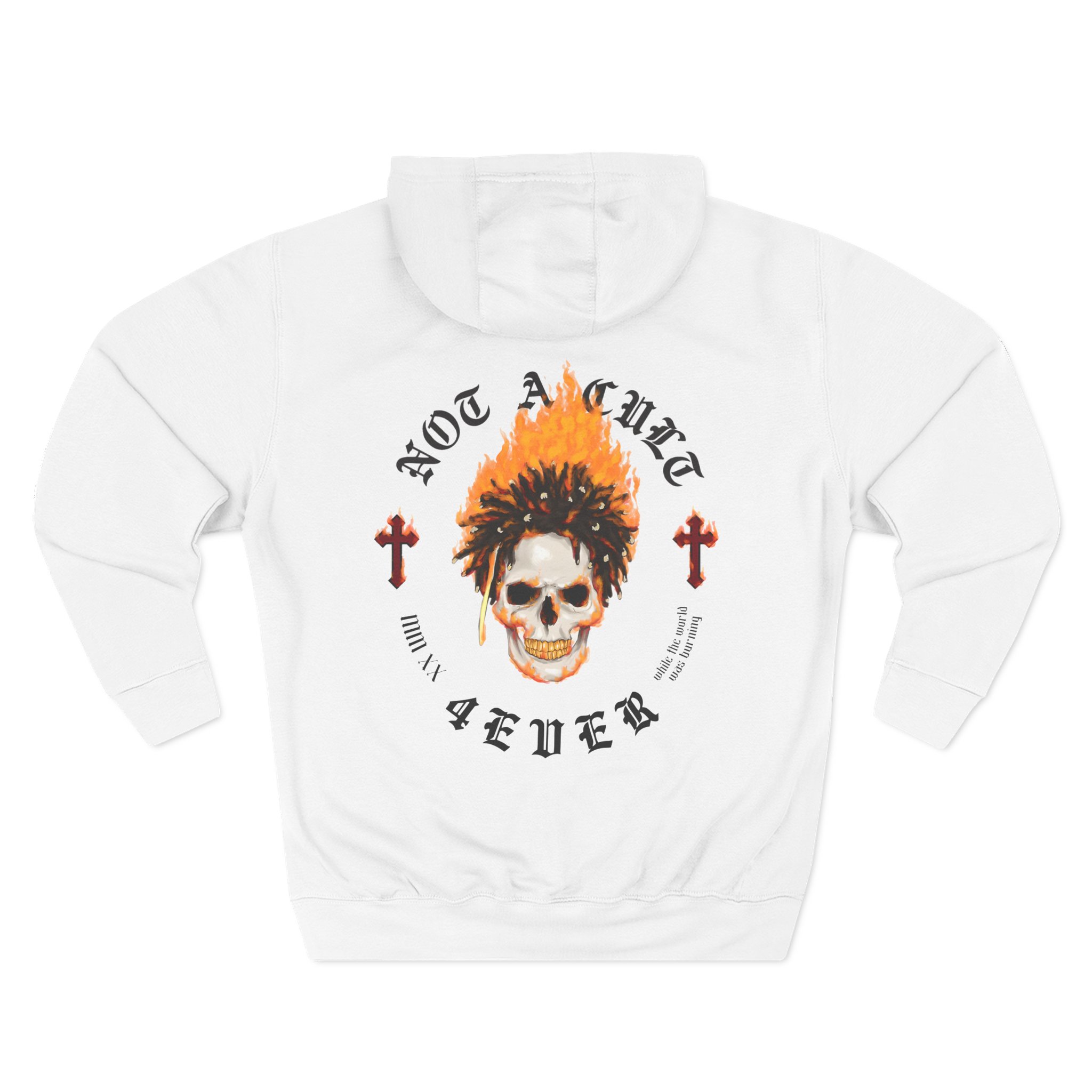 Saint Jhn Cult 4ever Three-Panel Fleece Hoodie