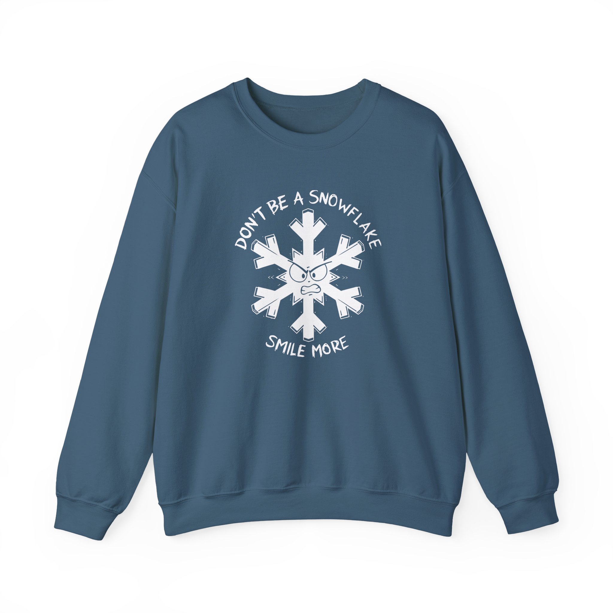 Roman Atwood Snowflake Unisex Heavy Blendâ„¢ Crewneck Sweatshirt