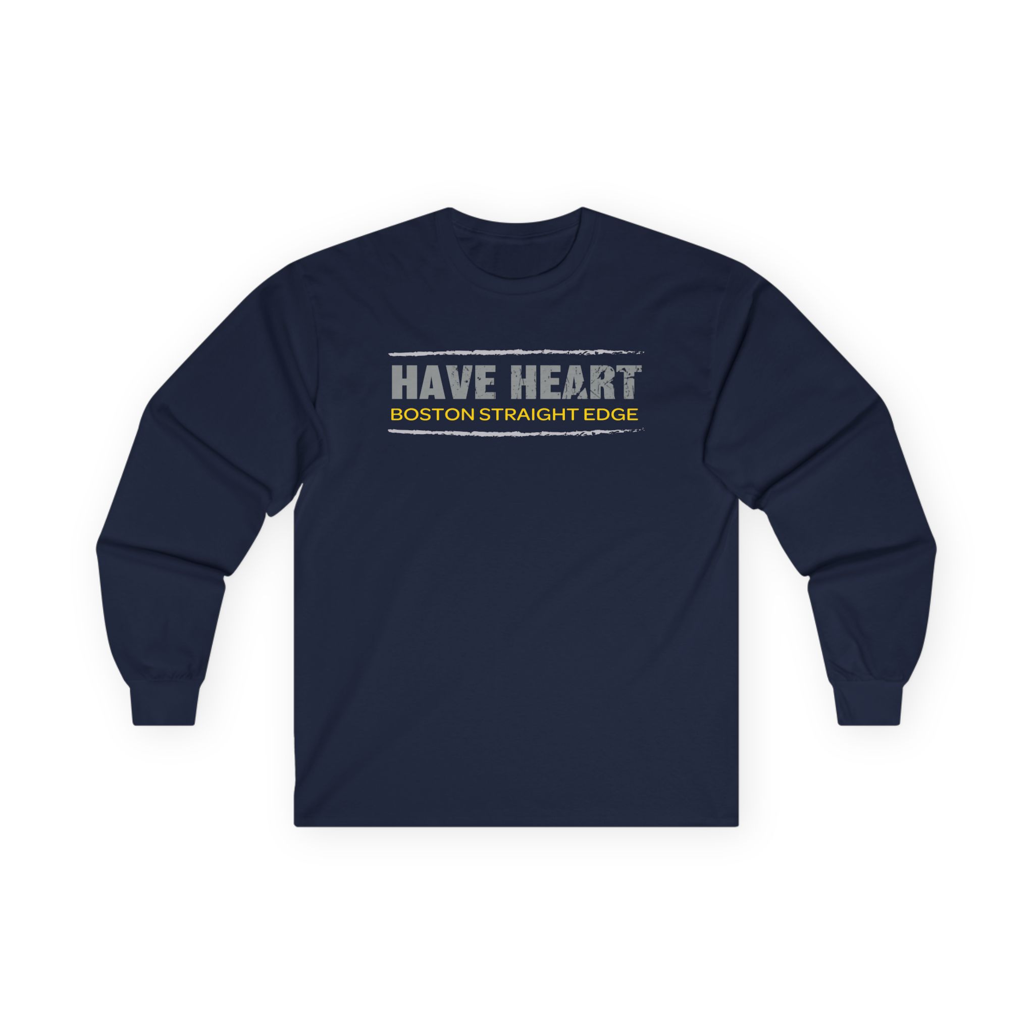 Have Heart Boston Straight Edge Unisex Ultra Cotton Long Sleeve Tee