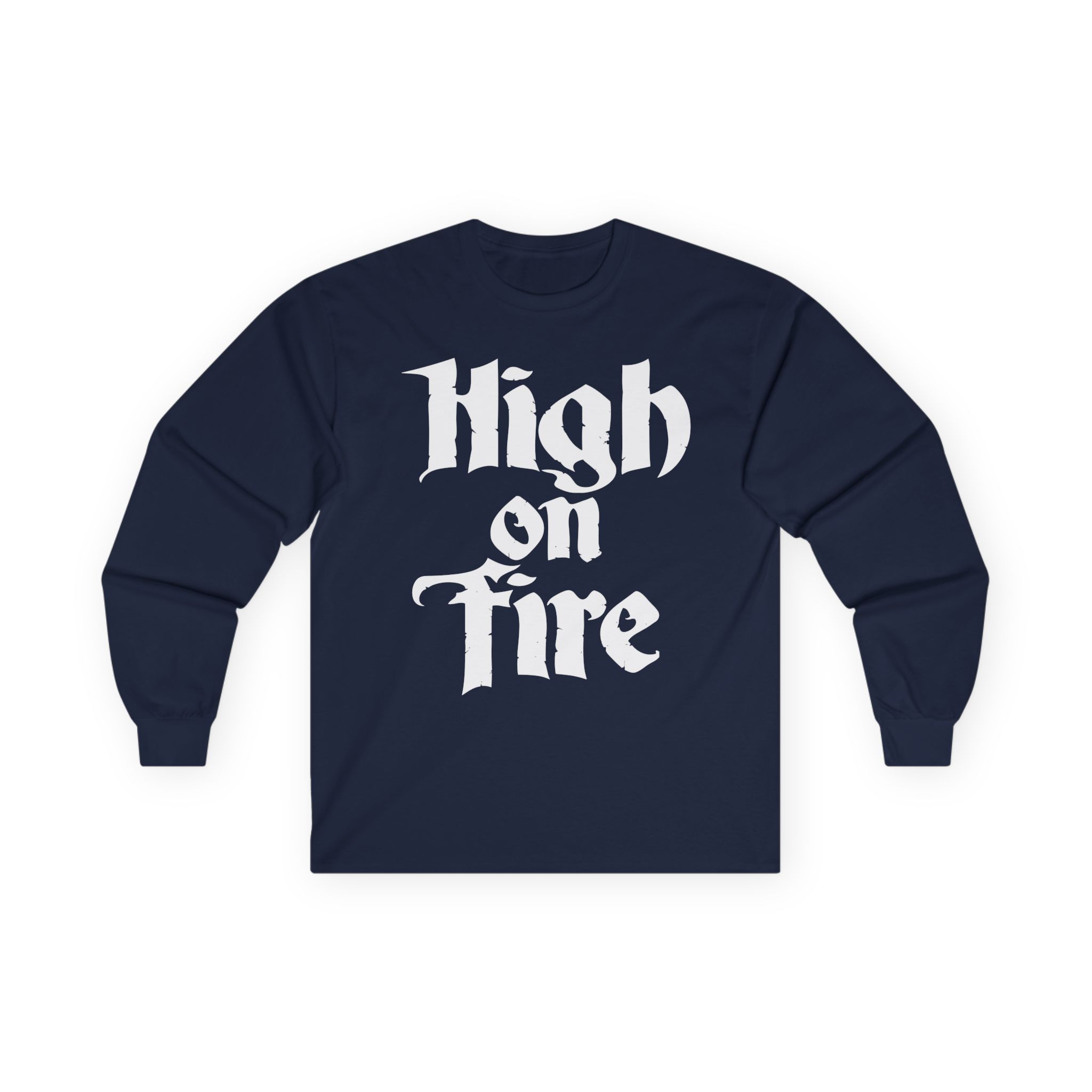 High on Fire Logo Unisex Ultra Cotton Long Sleeve Tee