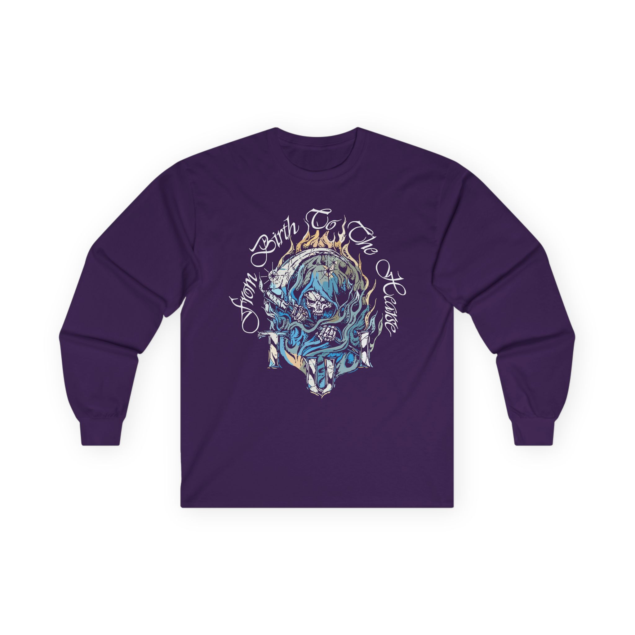 Trapped Under Ice Birth to Hearse Unisex Ultra Cotton Long Sleeve Tee