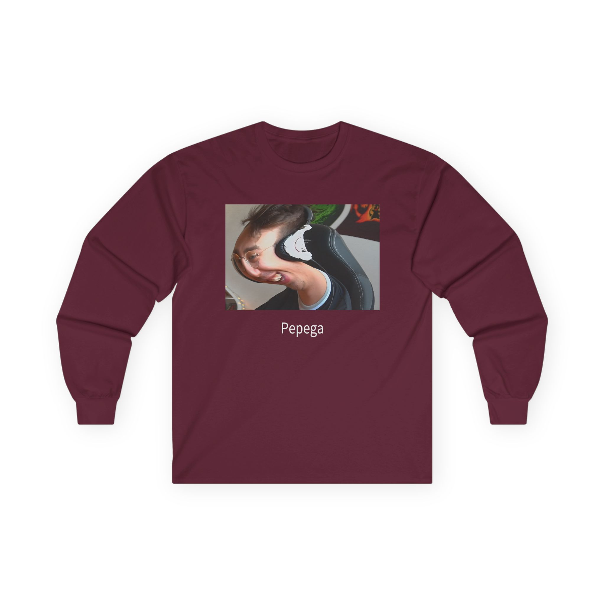 Papaplatte Pepega Unisex Ultra Cotton Long Sleeve Tee