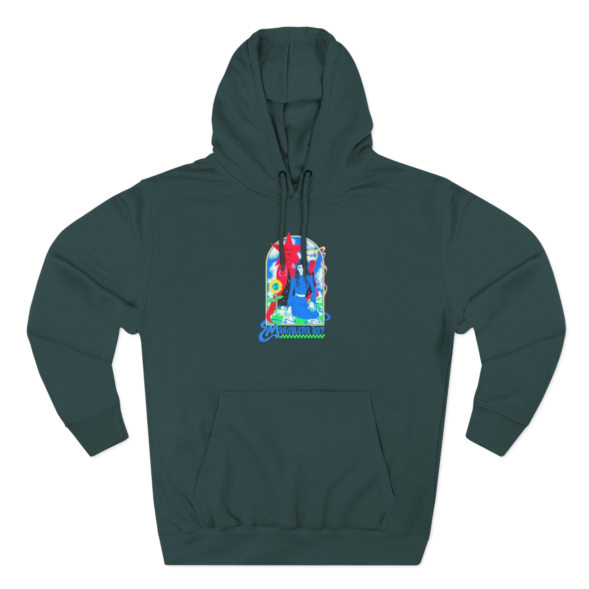 Magdalena Bay Imaginal Disk Album Three-Panel Fleece Hoodie