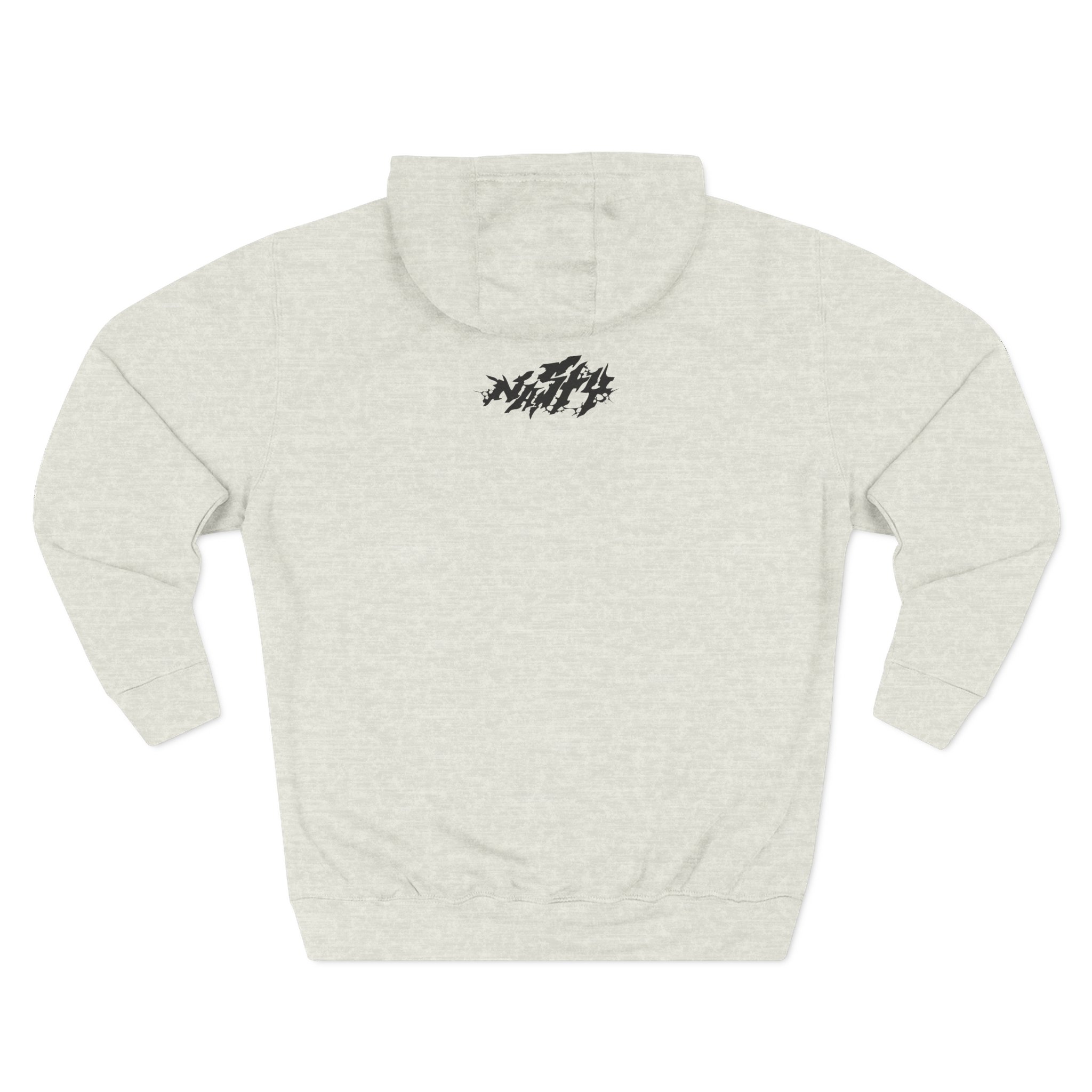 Nasty Love Three-Panel Fleece Hoodie