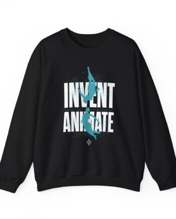 Invent Animate How We Used to Say Goodbye Unisex Heavy Blend™ Crewneck Sweatshirt