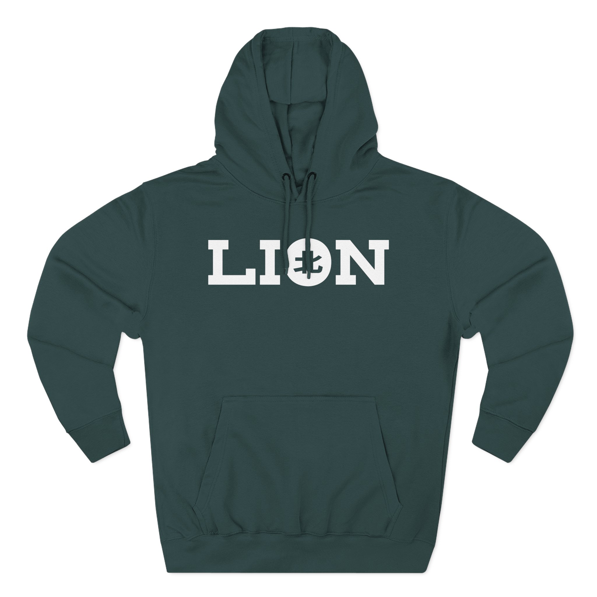 Northernlion Logo Lion Three-Panel Fleece Hoodie