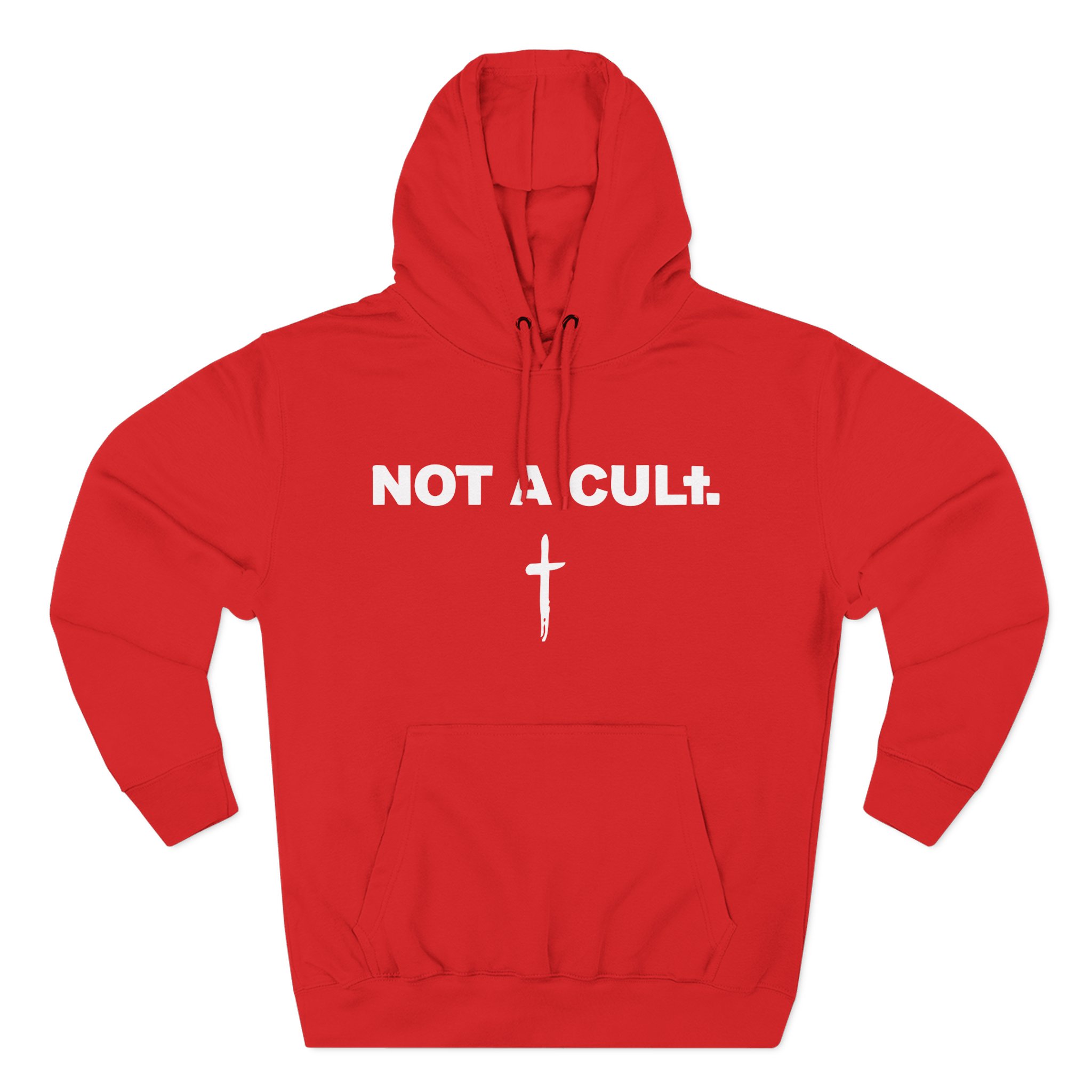 Saint Jhn Staff Hoodie - Not a Cult Three-Panel Fleece Hoodie