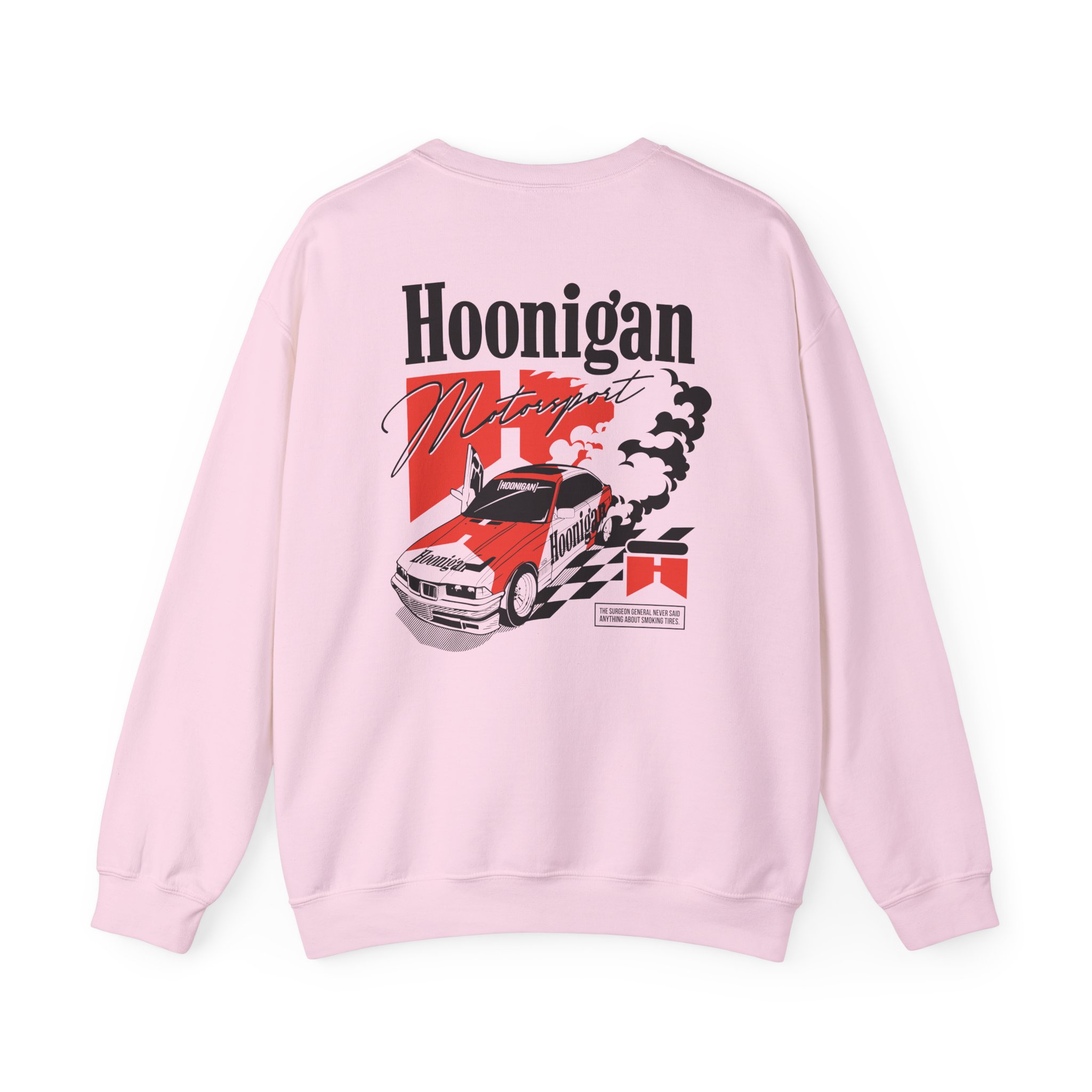 Ken Block Hoonigan Burnout Team Unisex Heavy Blendâ„¢ Crewneck Sweatshirt