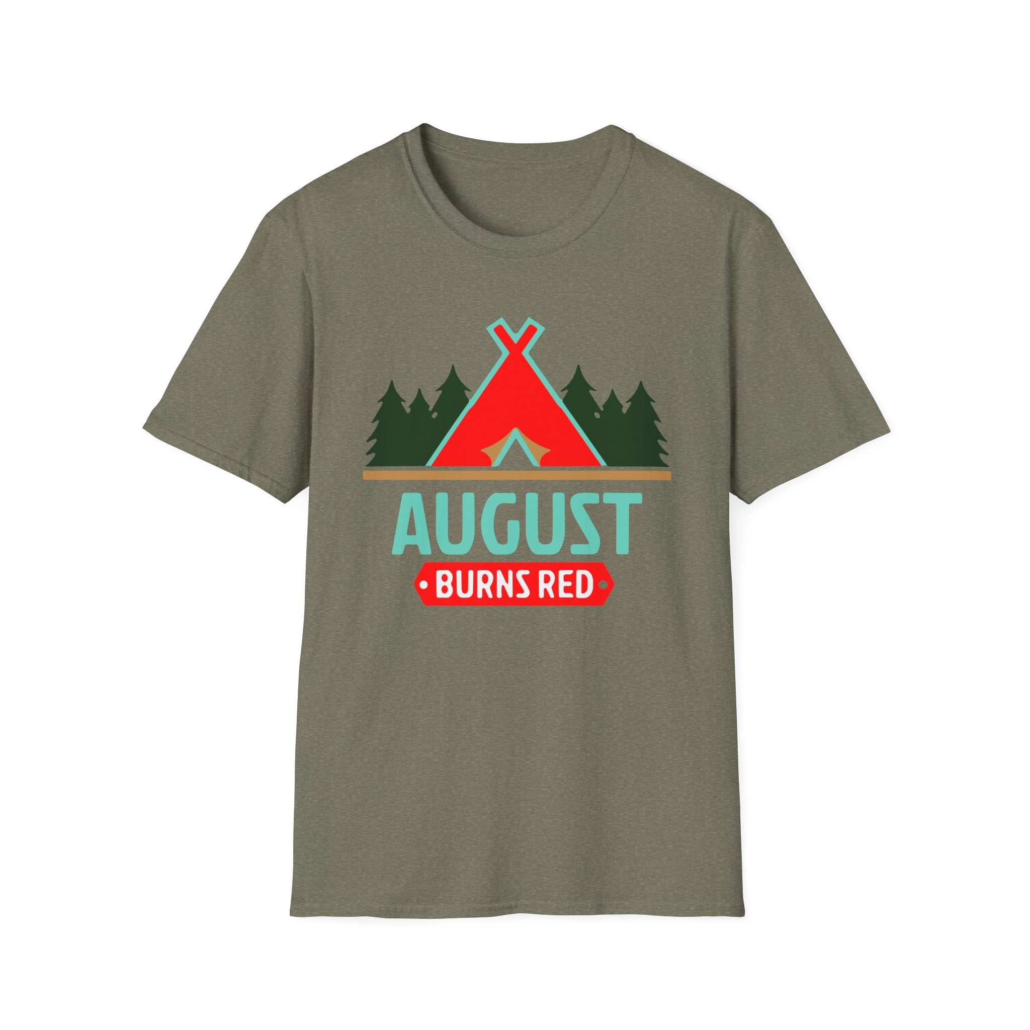 August Burns Red Tent Unisex Softstyle T-Shirt