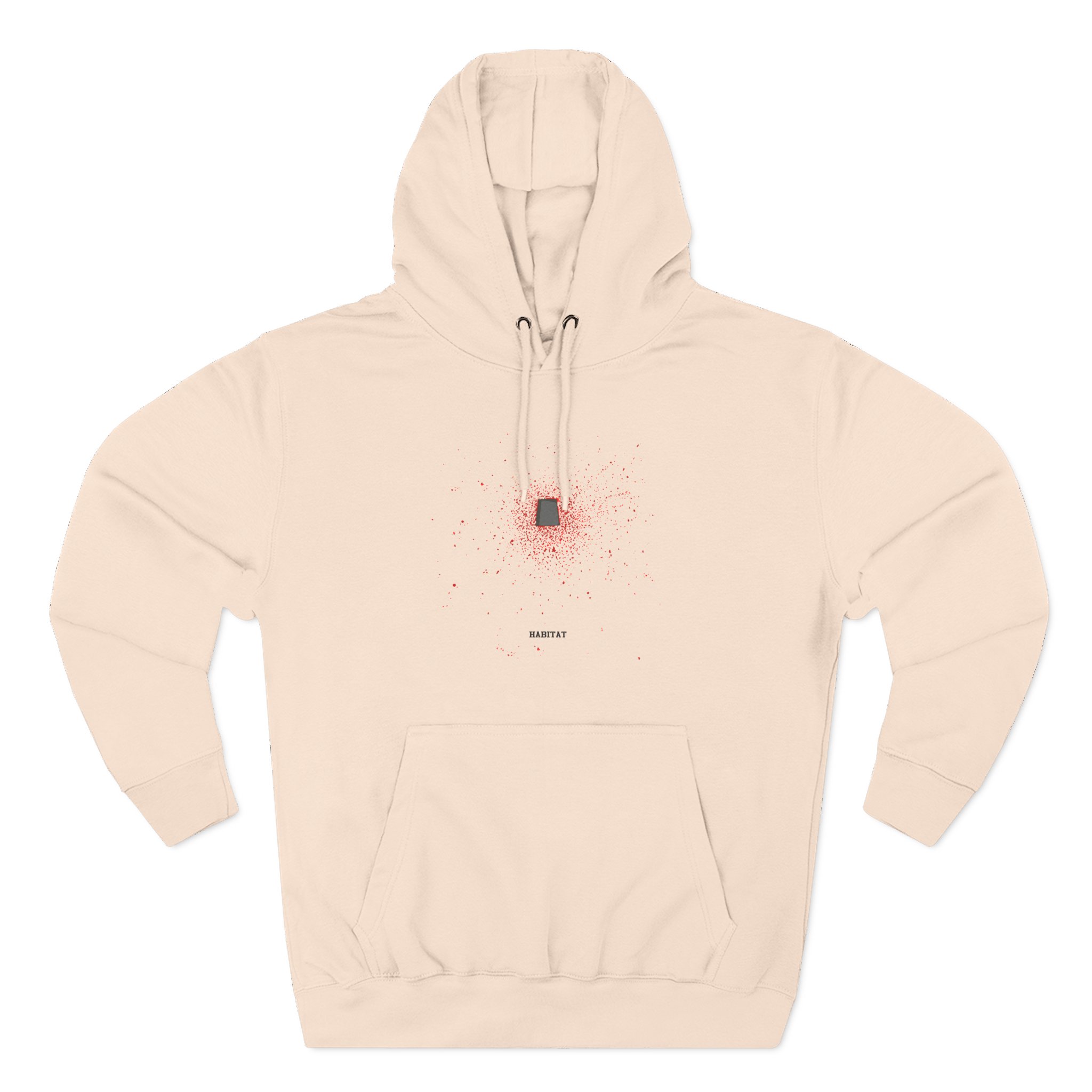 Nayt Three-Panel Fleece Hoodie