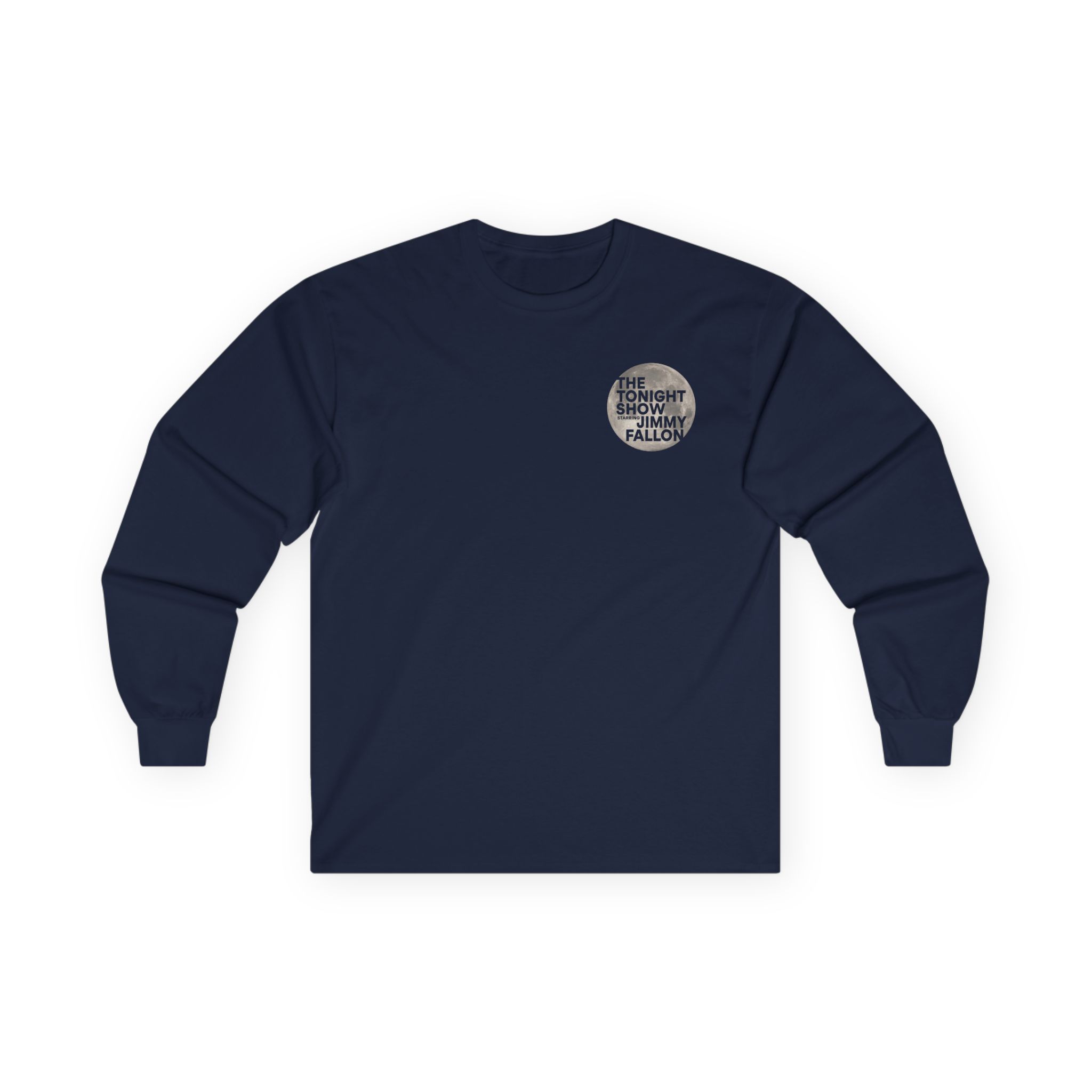 Jimmy Fallon Tonight Show Moon Logo Unisex Ultra Cotton Long Sleeve Tee