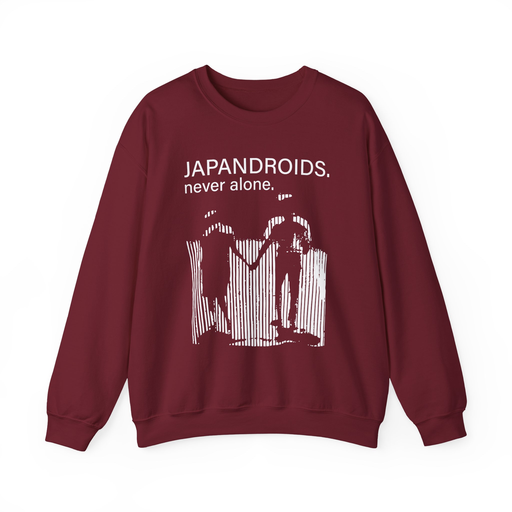 Japandroids Never Alone Unisex Heavy Blendâ„¢ Crewneck Sweatshirt