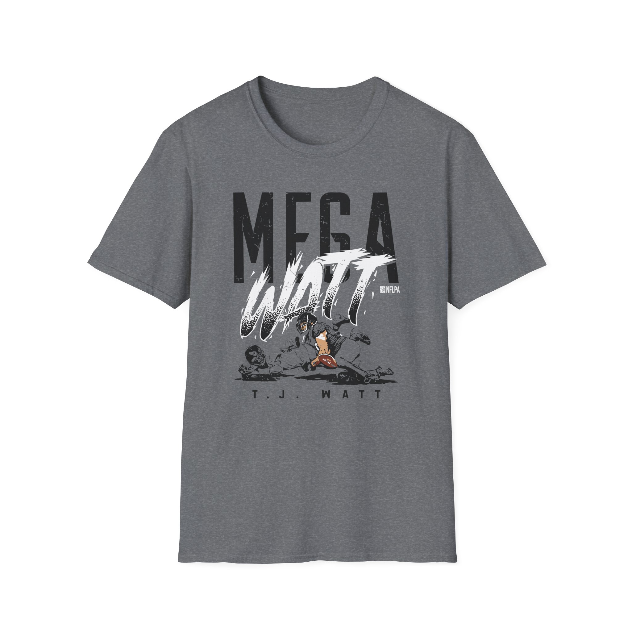 Tj Watt Mega Watt Unisex Softstyle T-Shirt