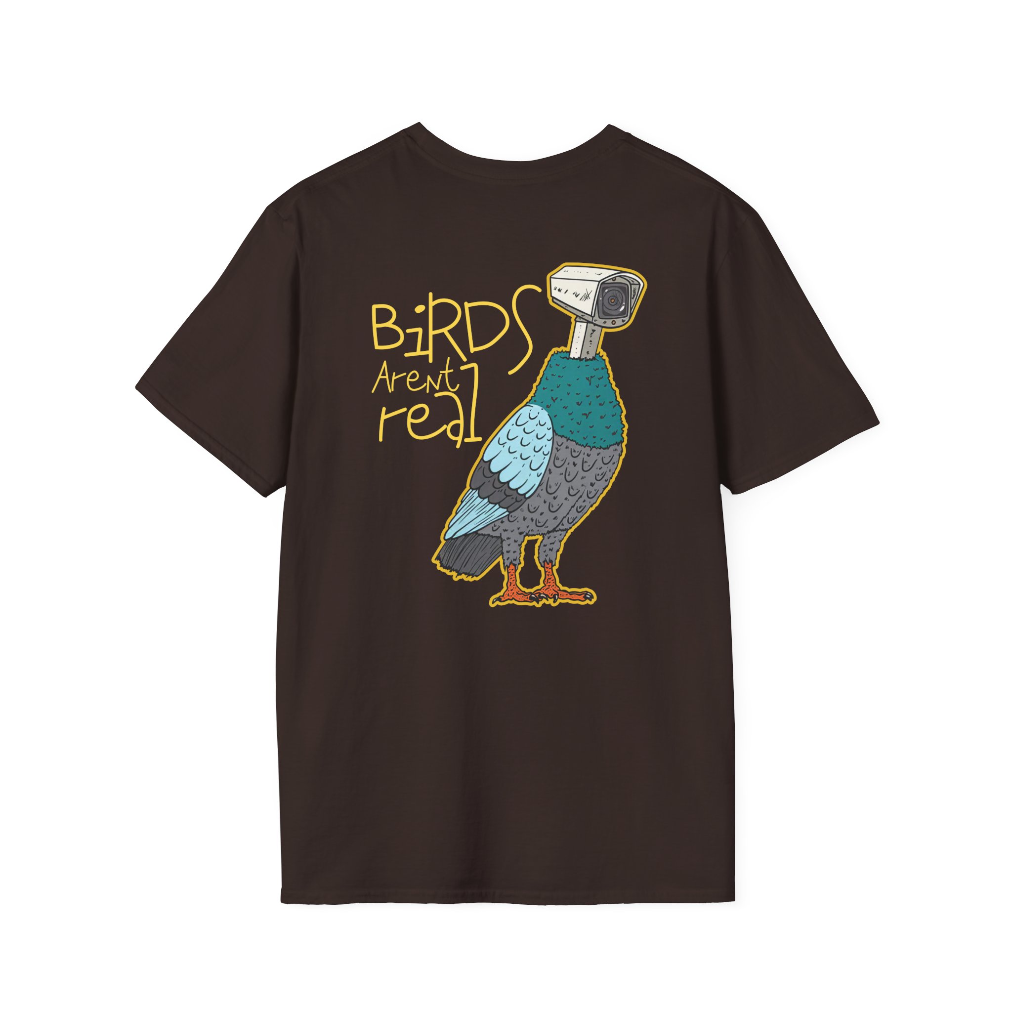 Birds Arent Real Unisex Softstyle T-Shirt