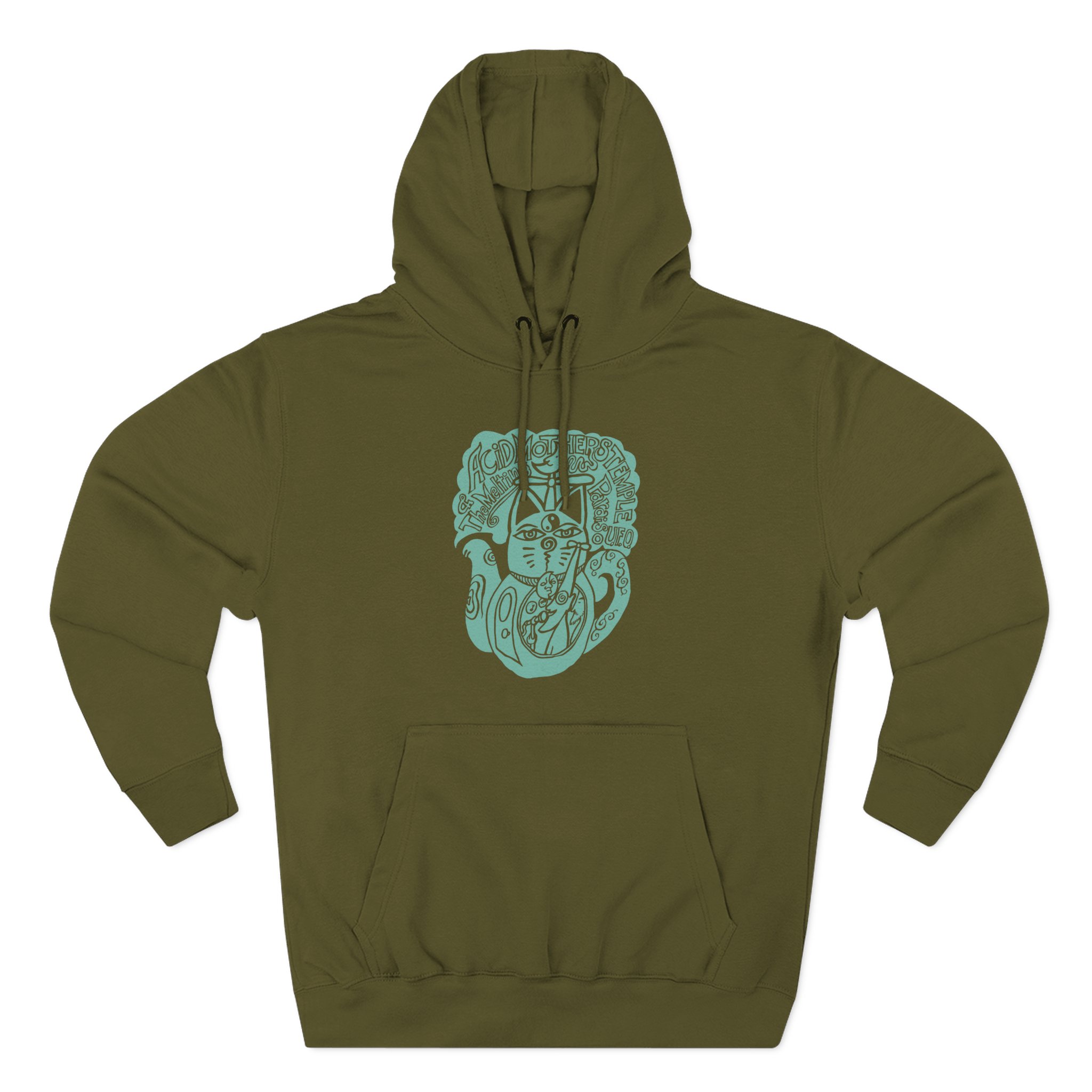 Acid Mothers Temple Teapot Three-Panel Fleece Hoodie