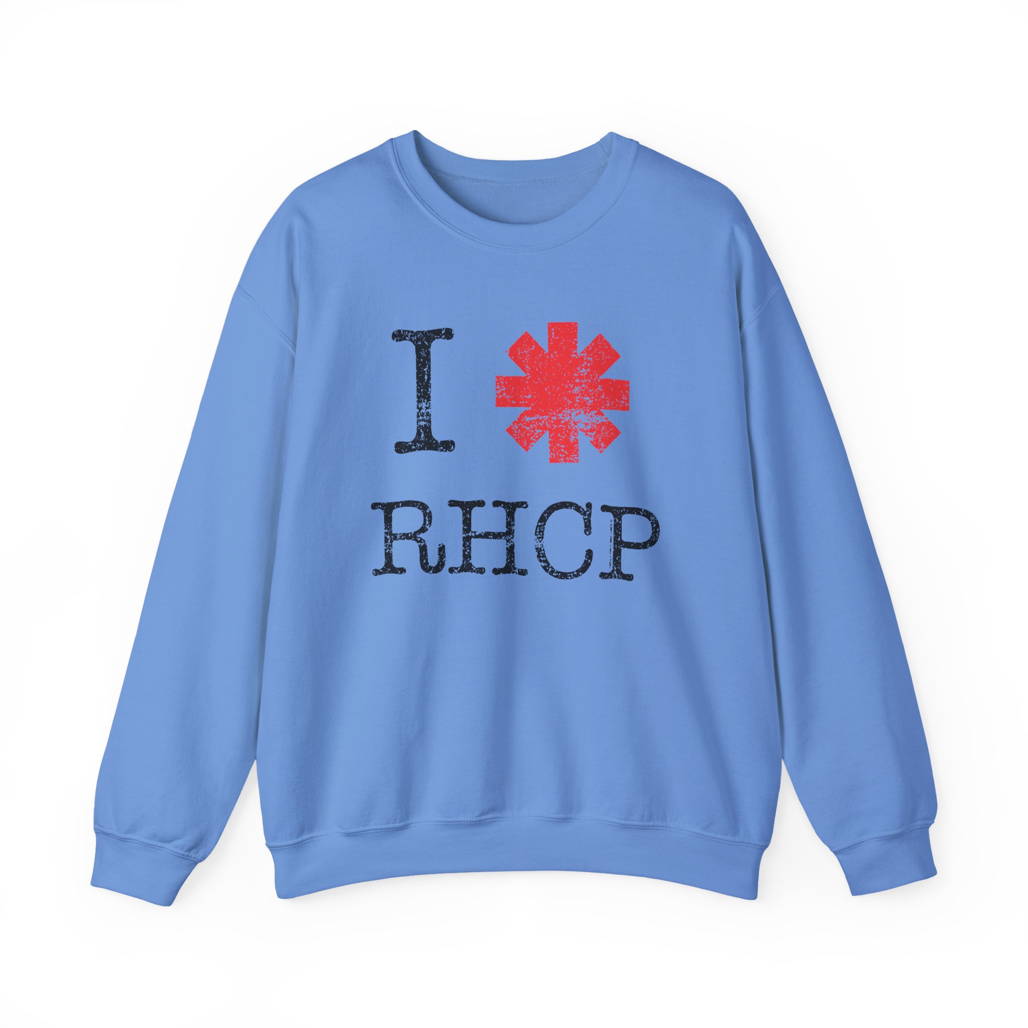 Red Hot Chili Peppers I Heart Rhcp Unisex Heavy Blendâ„¢ Crewneck Sweatshirt