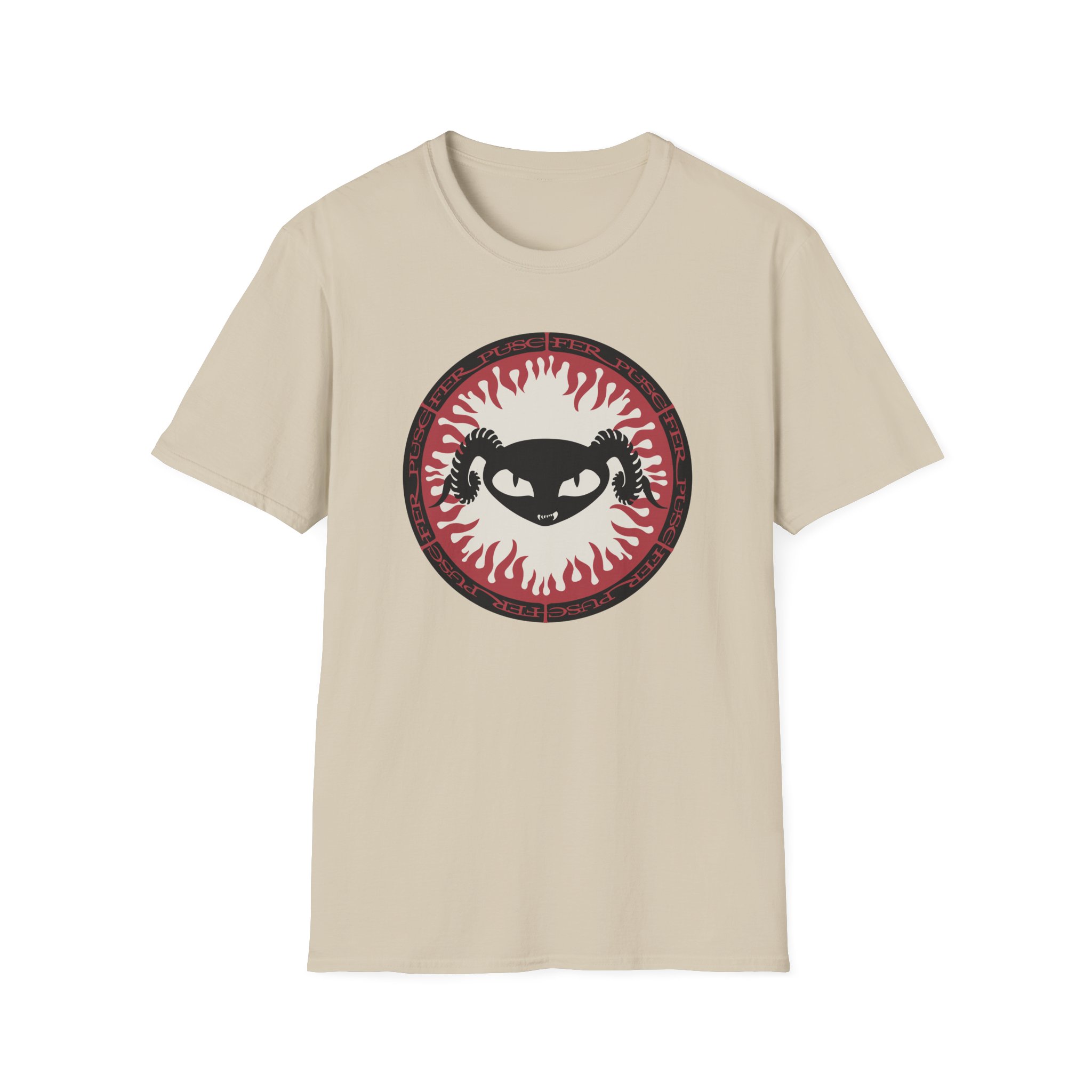 Puscifer Flame Logo Unisex Softstyle T-Shirt