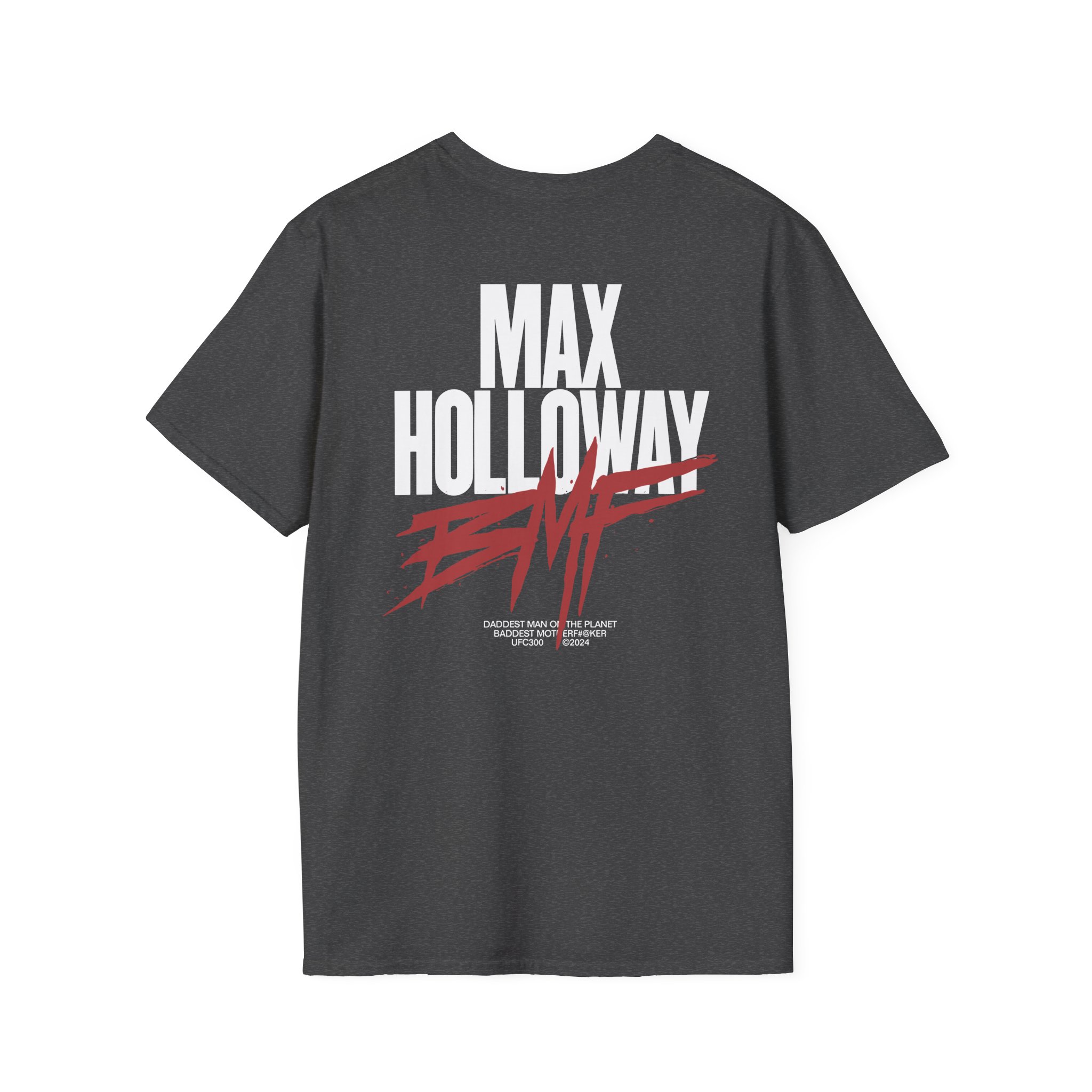 Max Holloway Dmp/bmf Cypress Unisex Softstyle T-Shirt
