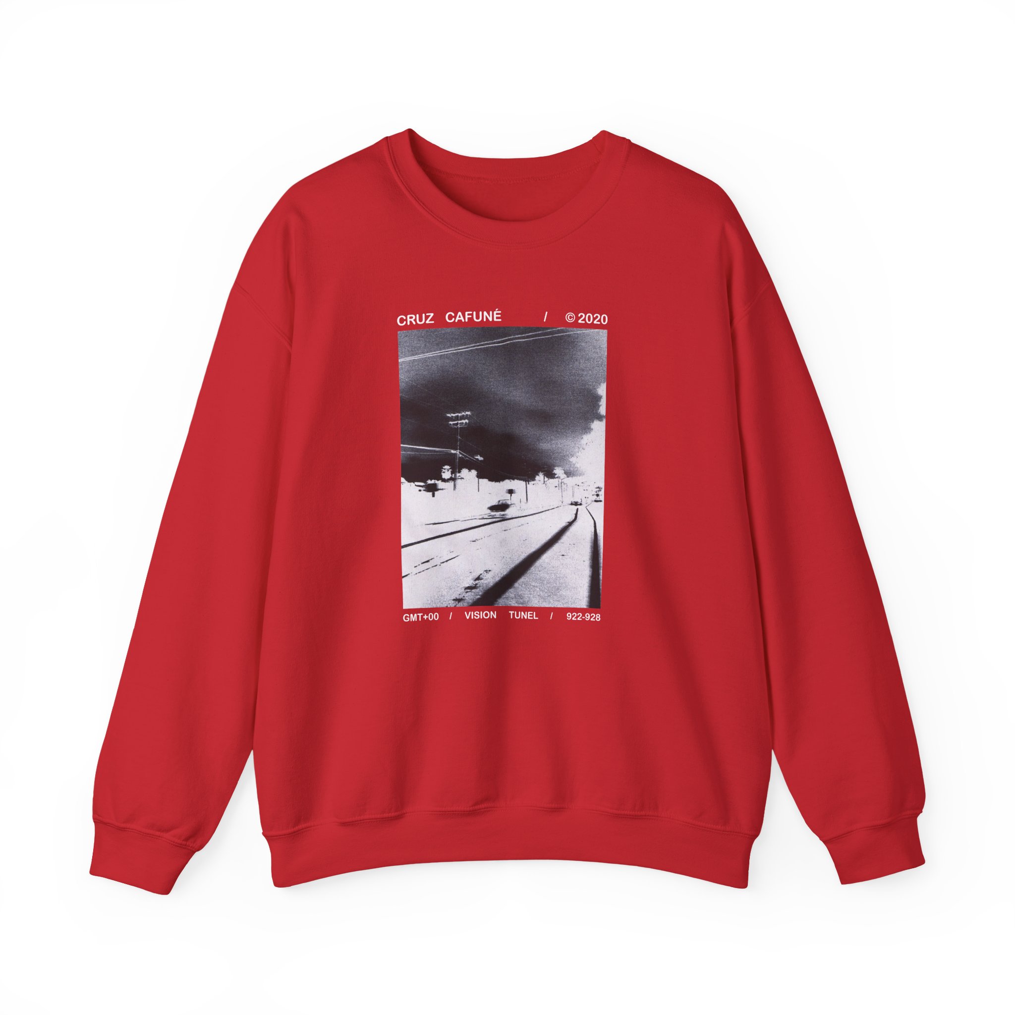 Cruz Cafune Tunnel Vision Unisex Heavy Blendâ„¢ Crewneck Sweatshirt