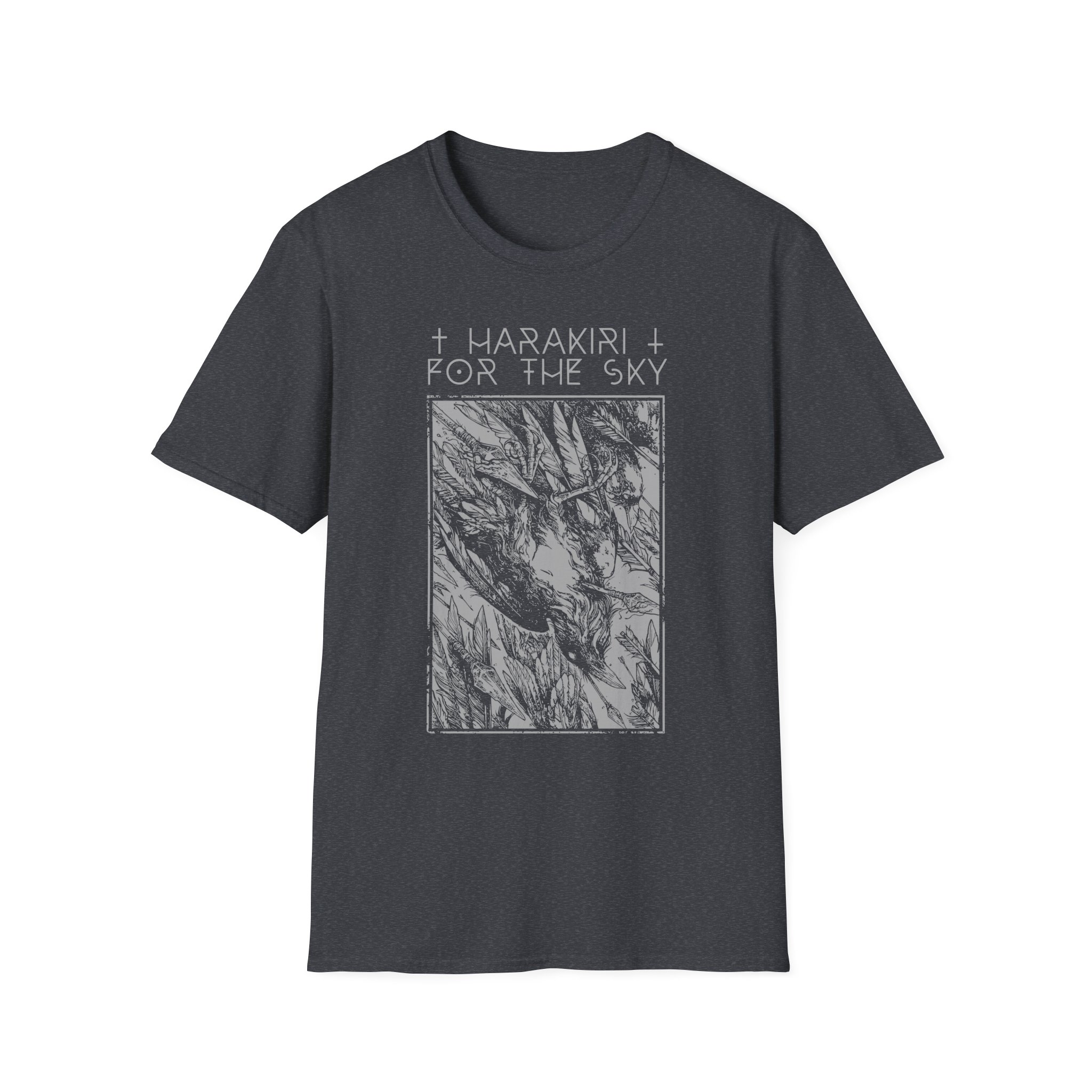 Harakiri for the Sky Falling Birds Unisex Softstyle T-Shirt
