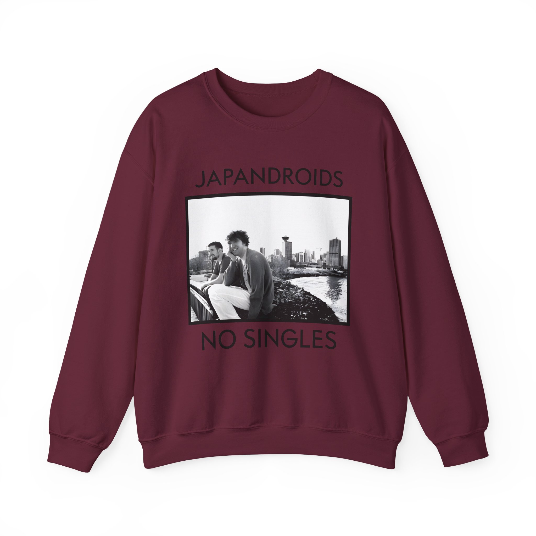 Japandroids No Singles Unisex Heavy Blendâ„¢ Crewneck Sweatshirt
