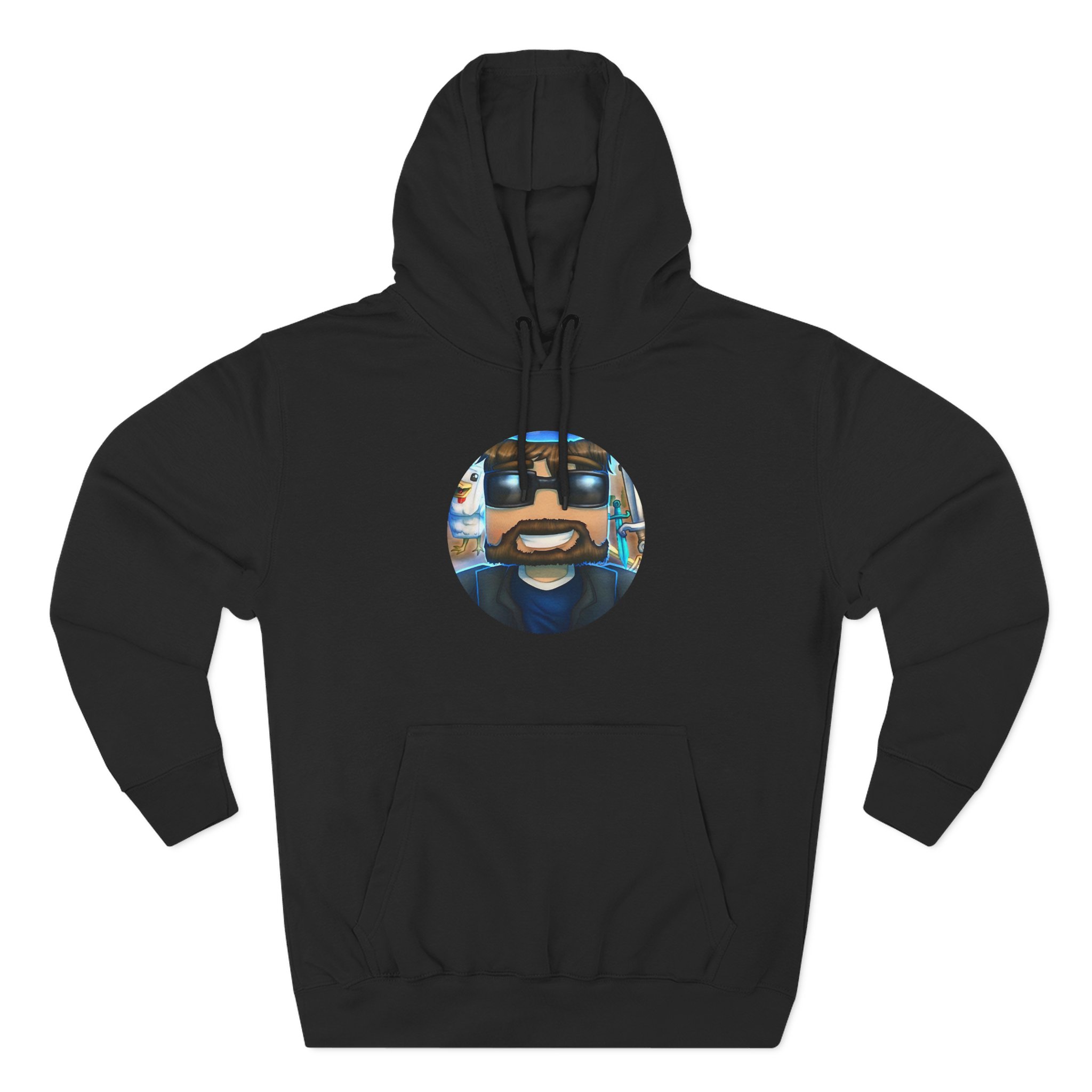 Ssundee Three-Panel Fleece Hoodie
