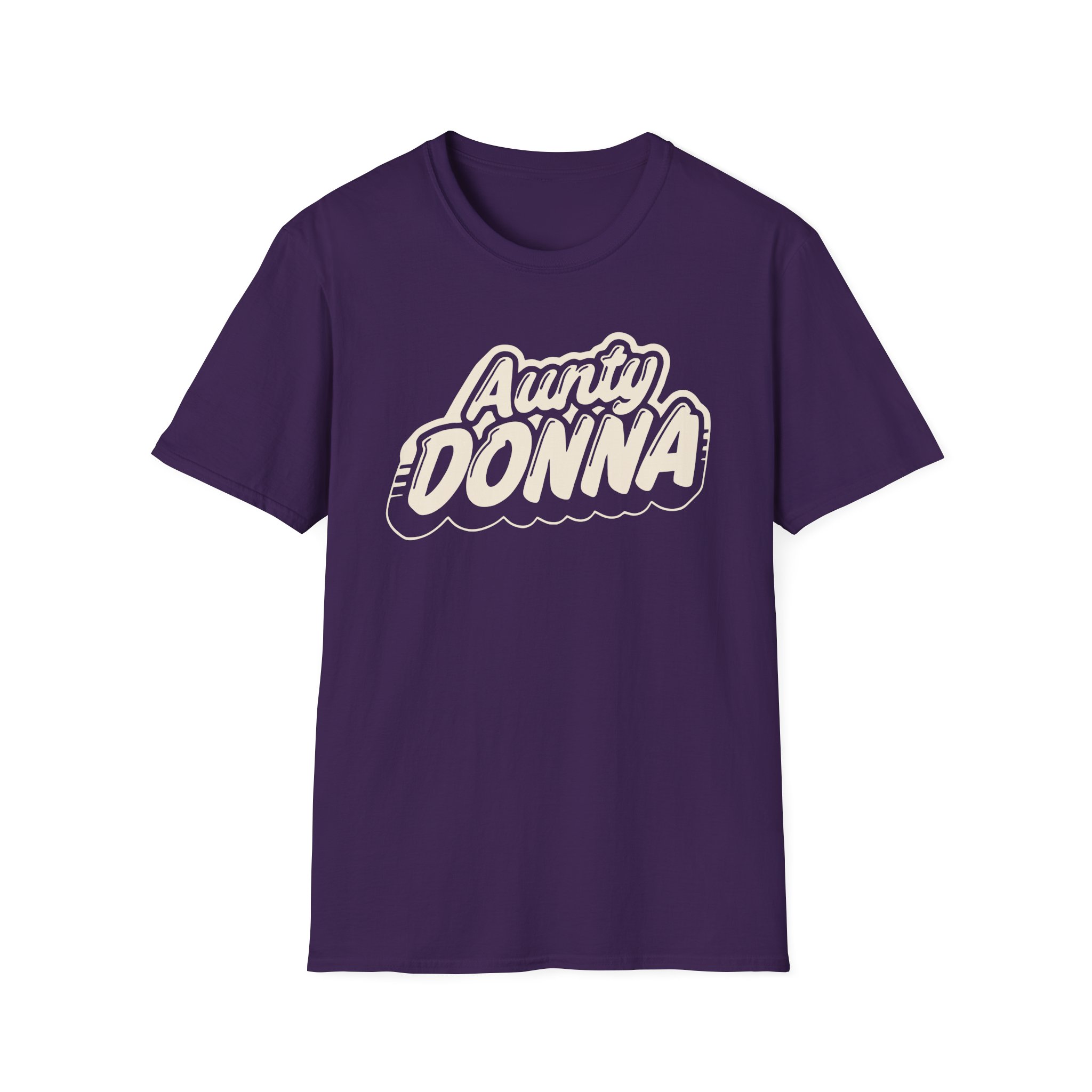 Aunty Donna Bubble Logo Unisex Softstyle T-Shirt