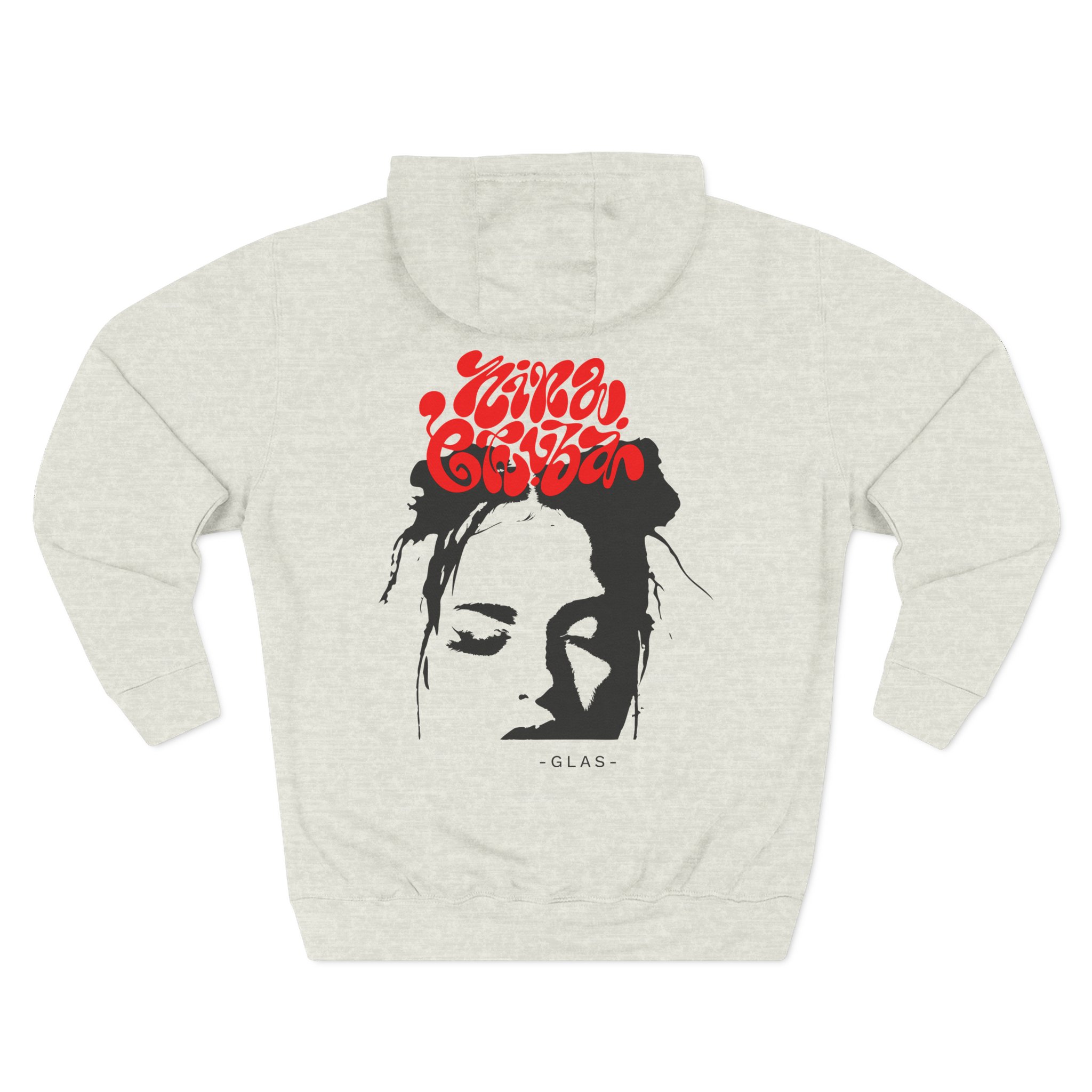 Nina Chuba Three-Panel Fleece Hoodie