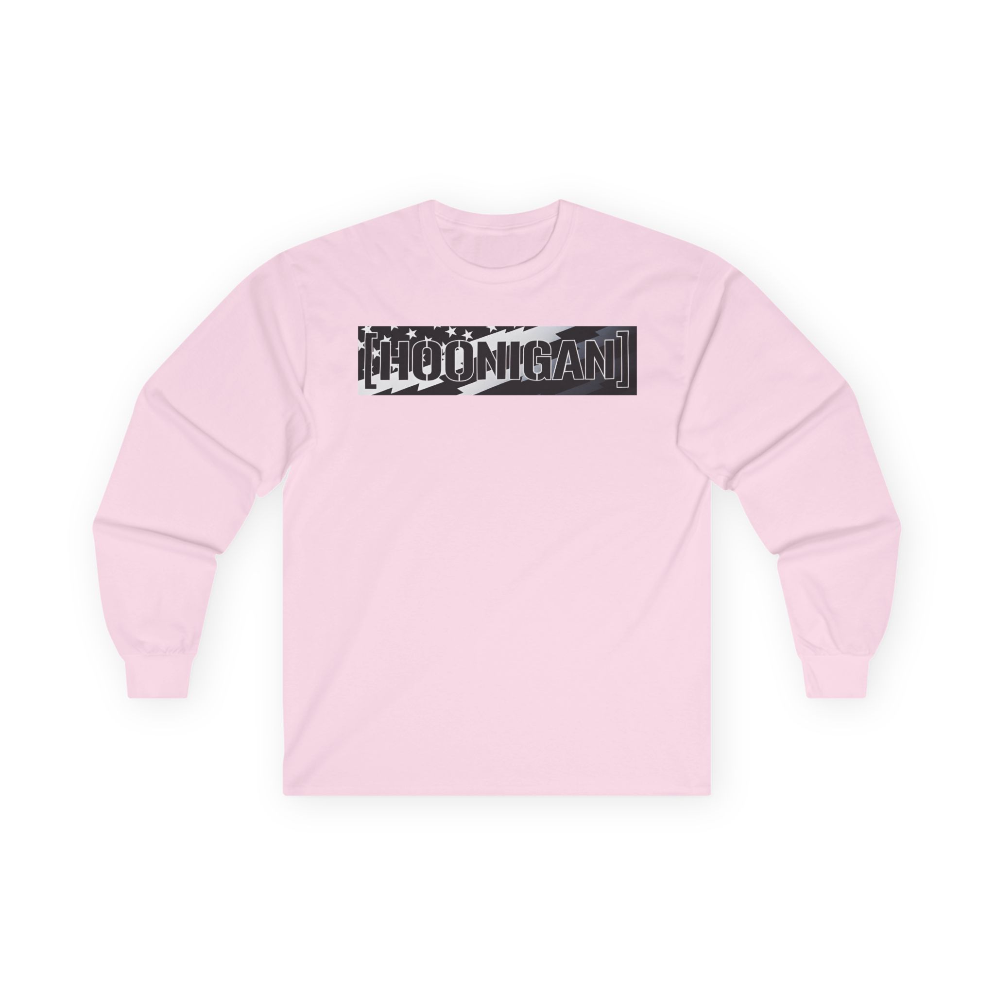 Ken Block Hoonigan Stars & Stripes Censor Bar Unisex Ultra Cotton Long Sleeve Tee