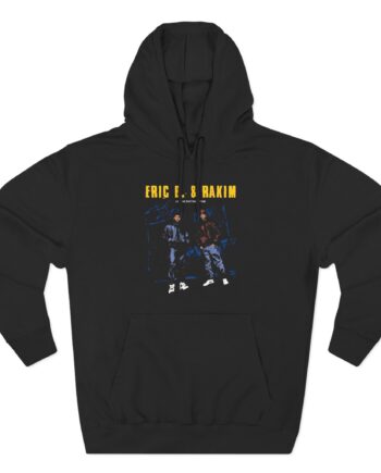 Eric B Rakim Colourised Three-Panel Fleece Hoodie