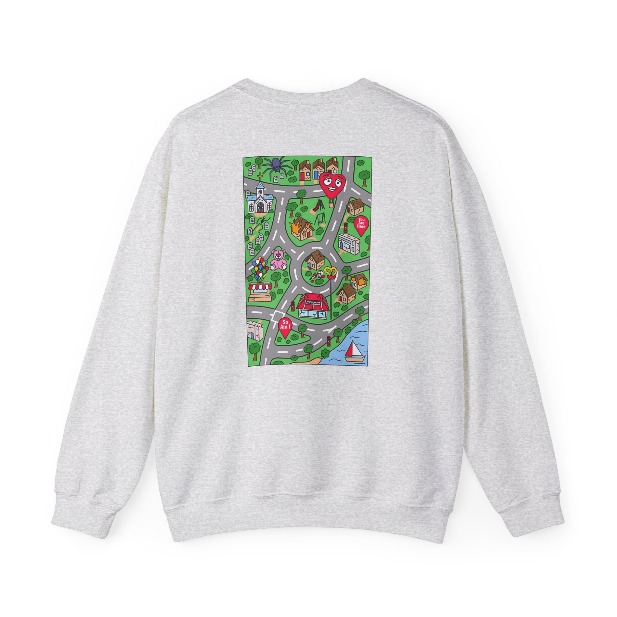 James Marriott Are We There Yet Unisex Heavy Blendâ„¢ Crewneck Sweatshirt