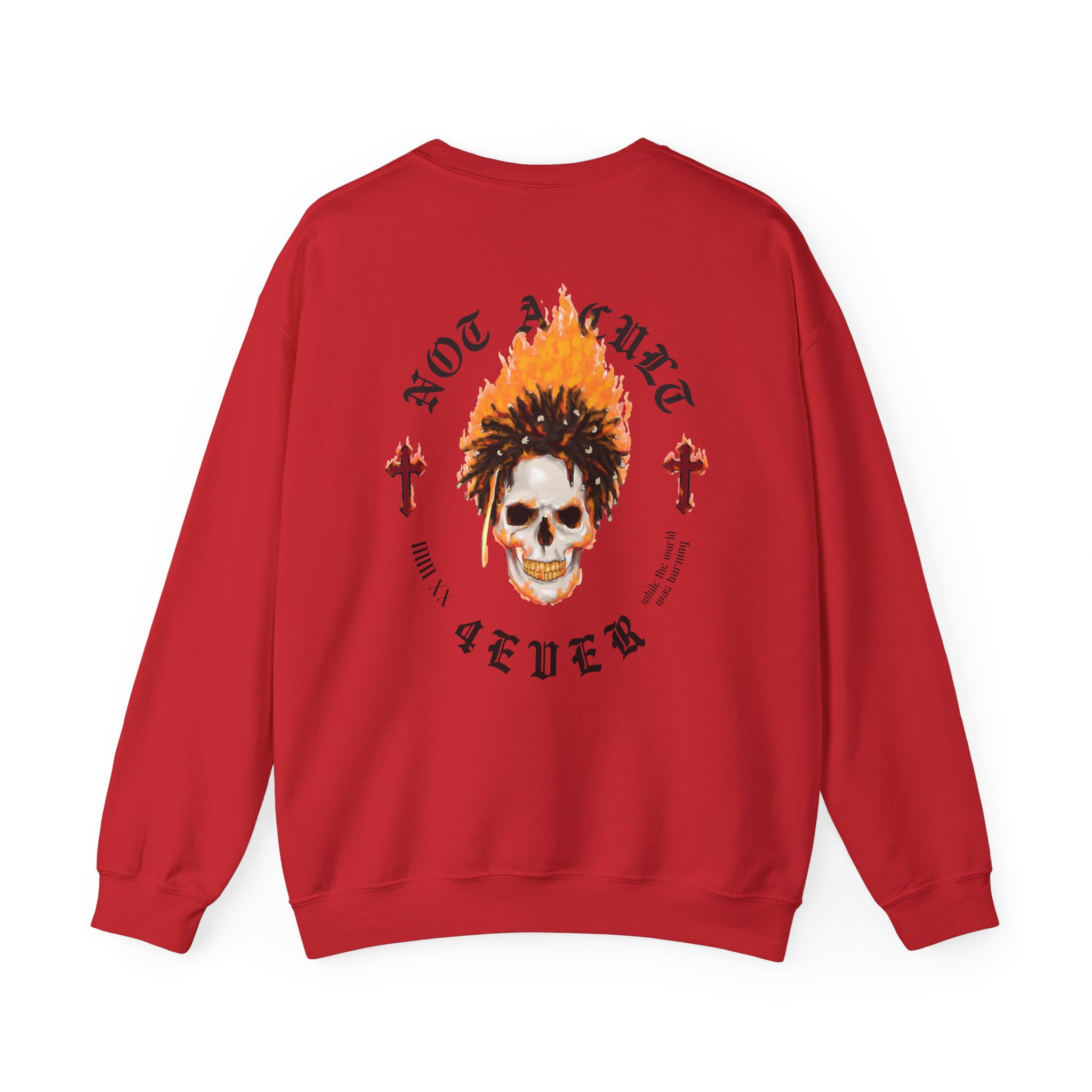 Saint Jhn Cult 4ever Unisex Heavy Blendâ„¢ Crewneck Sweatshirt