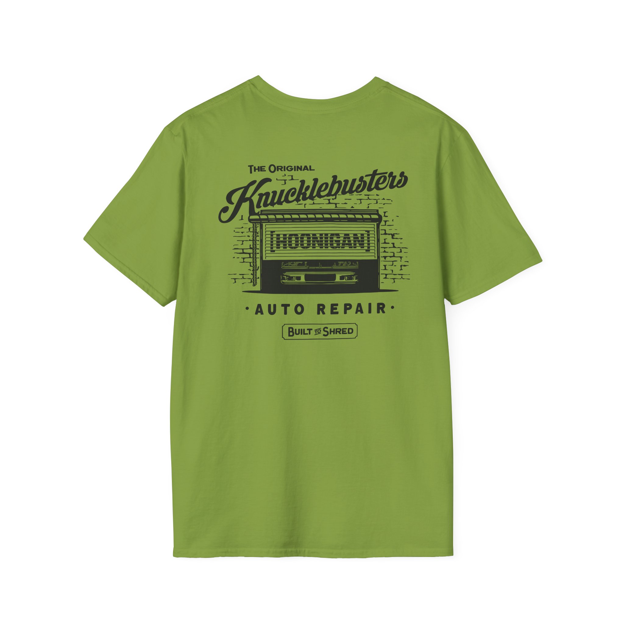Hoonigan Knucklebusters Auto Repair Unisex Softstyle T-Shirt