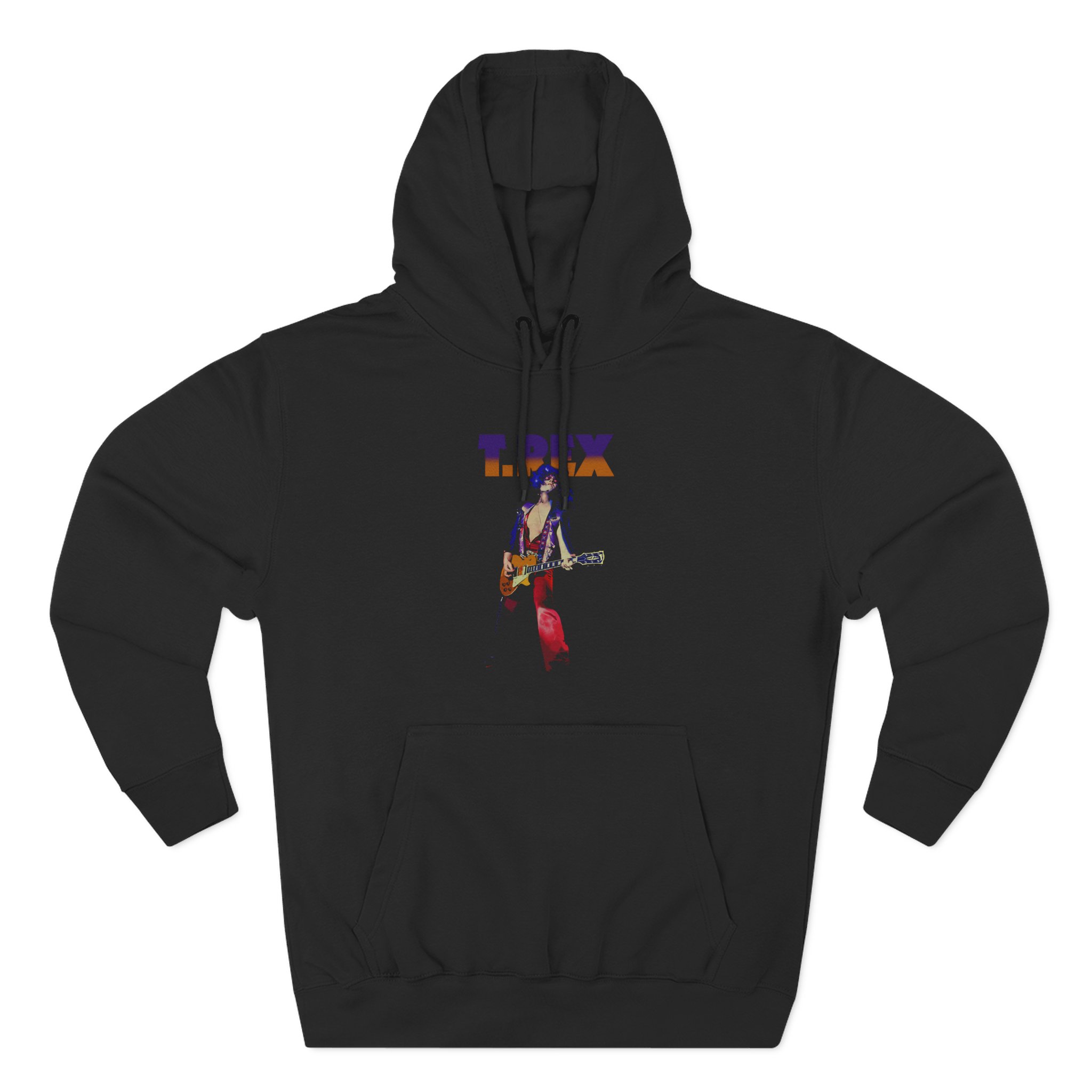 T Rex Rockin Three-Panel Fleece Hoodie