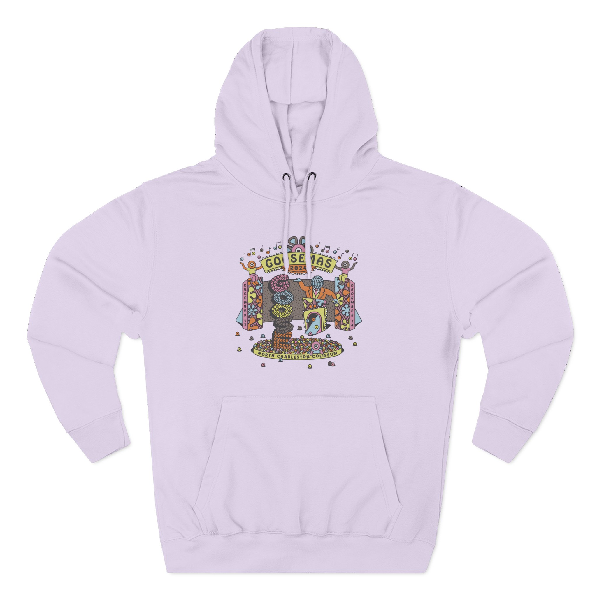 Goosemas Bingo Stage Three-Panel Fleece Hoodie
