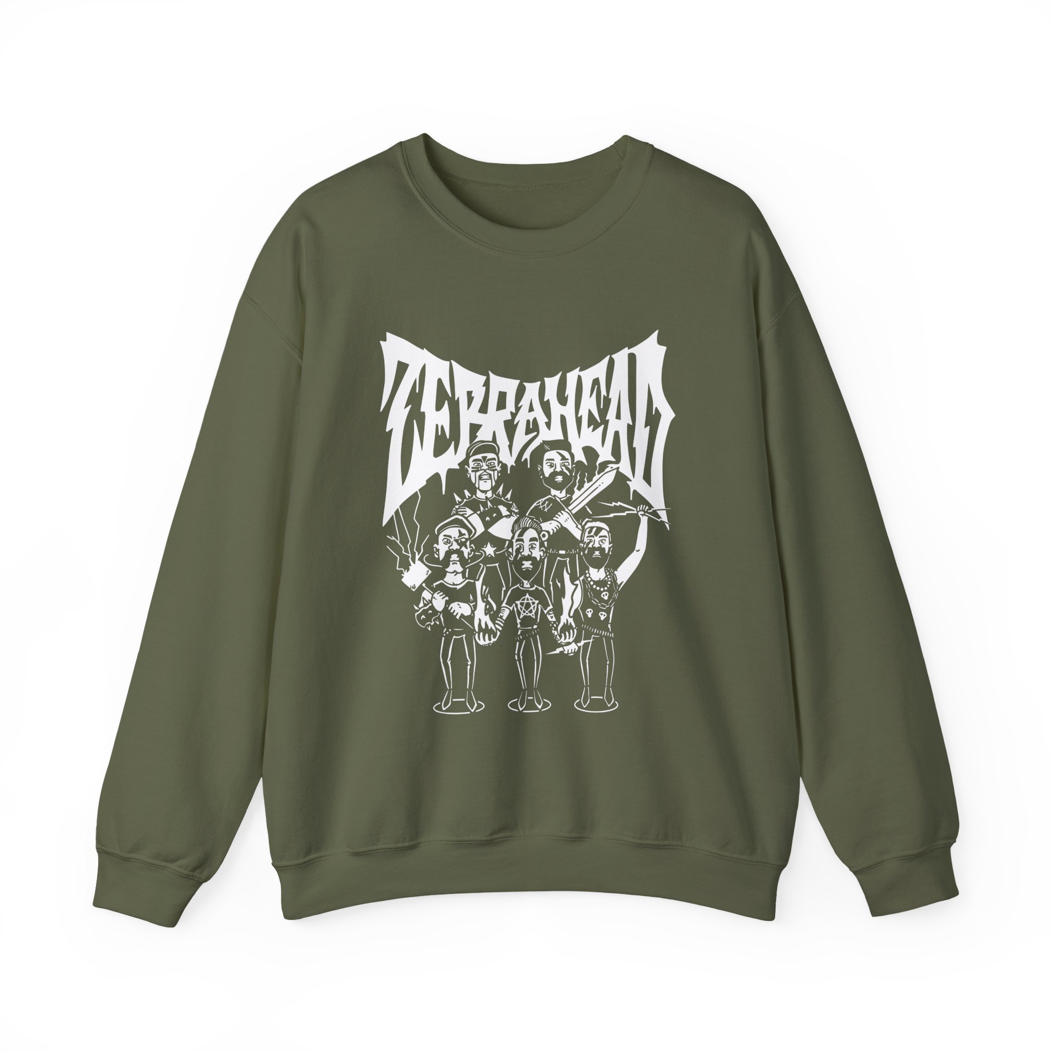 Zebrahead Goth Unisex Heavy Blendâ„¢ Crewneck Sweatshirt