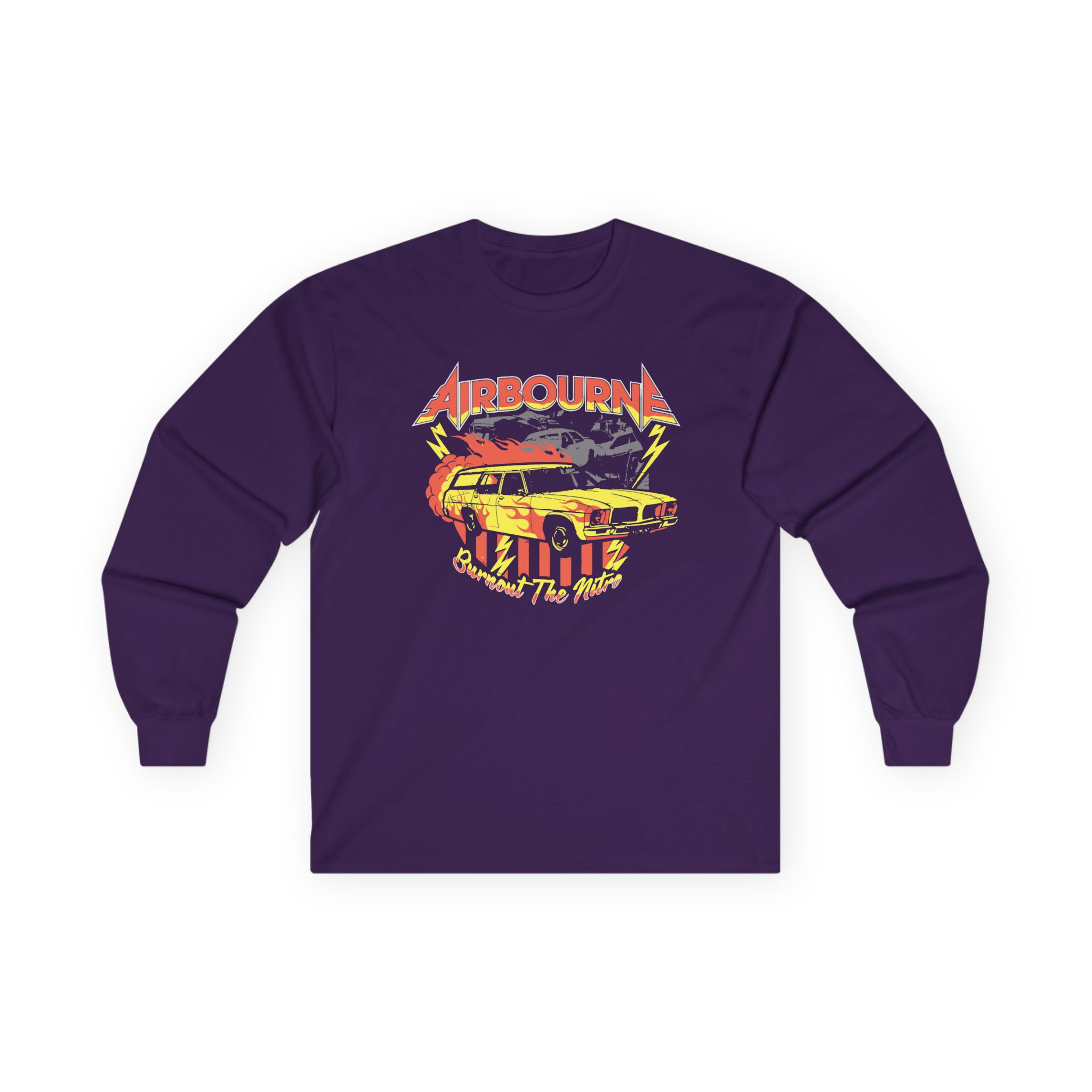 Airbourne Burnout the Nitro Unisex Ultra Cotton Long Sleeve Tee