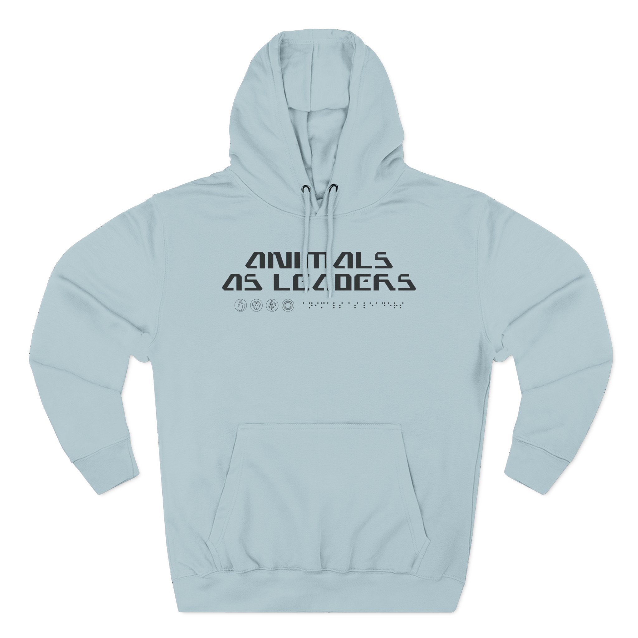 Animals as Leaders Basics Natural Three-Panel Fleece Hoodie