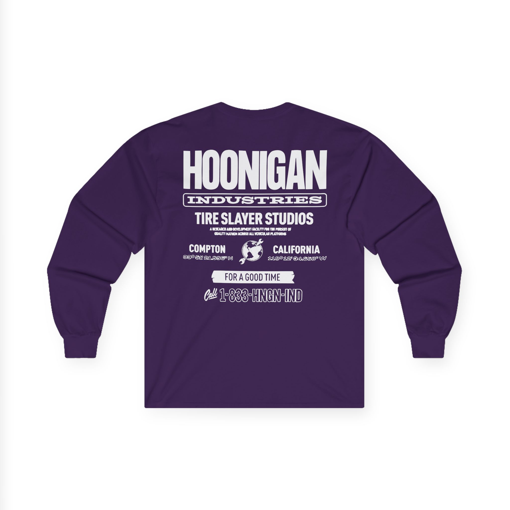 Ken Block Hoonigan Headquarters Unisex Ultra Cotton Long Sleeve Tee