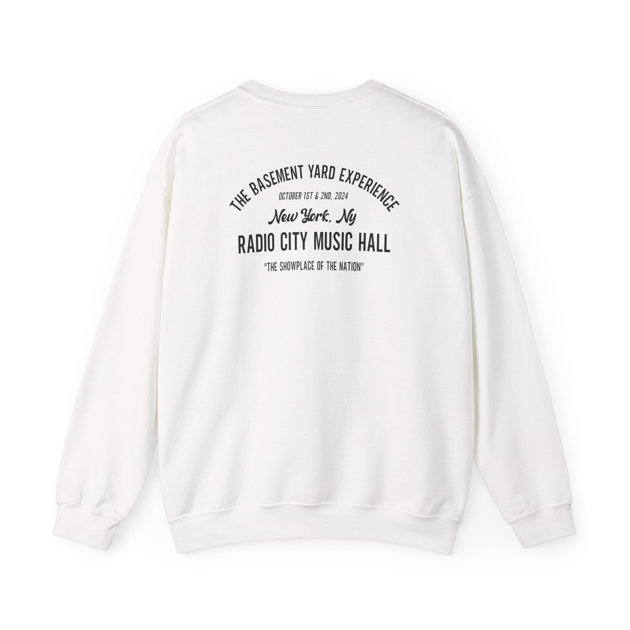 Basement Yard Tby Radio City Ivory Unisex Heavy Blendâ„¢ Crewneck Sweatshirt