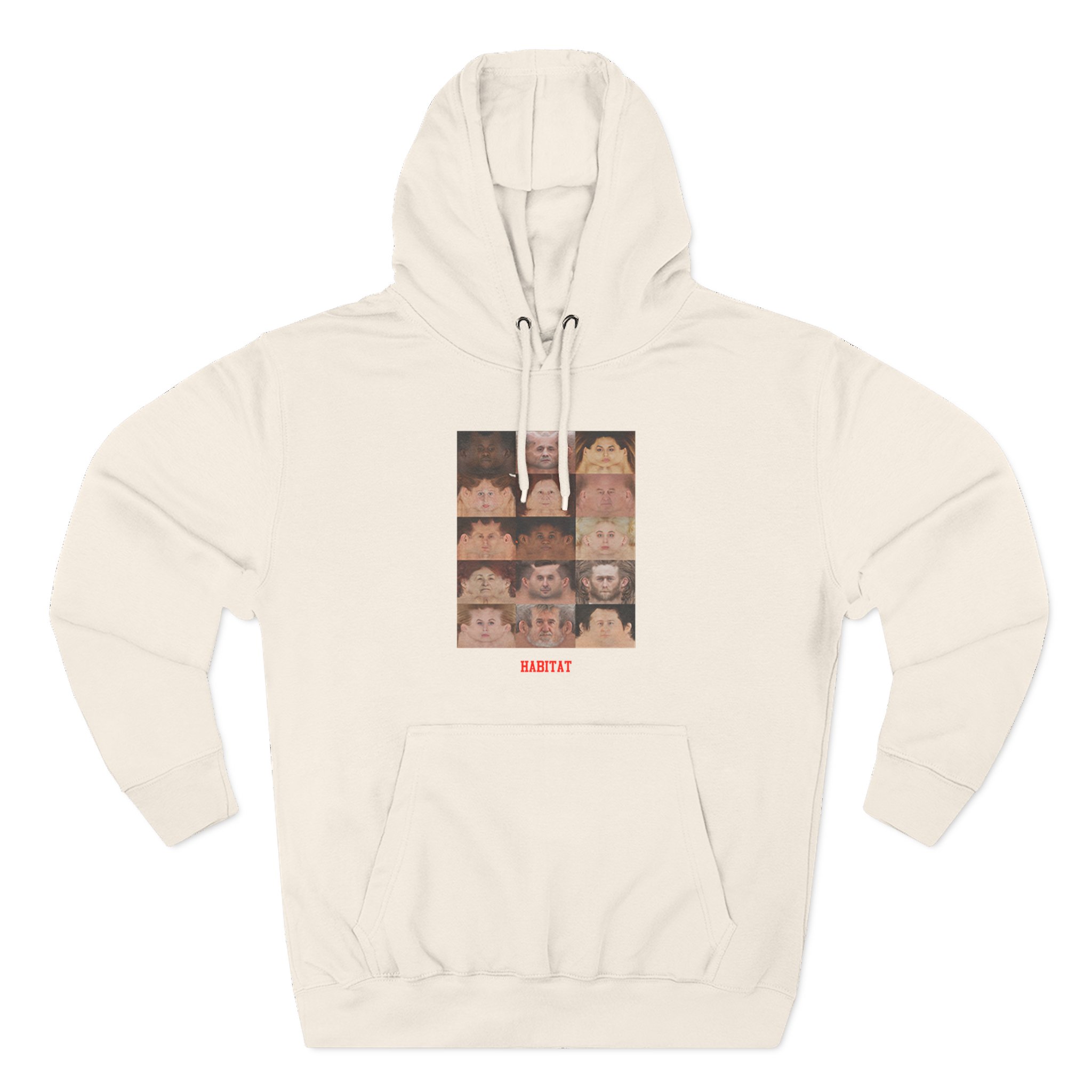 Nayt Three-Panel Fleece Hoodie