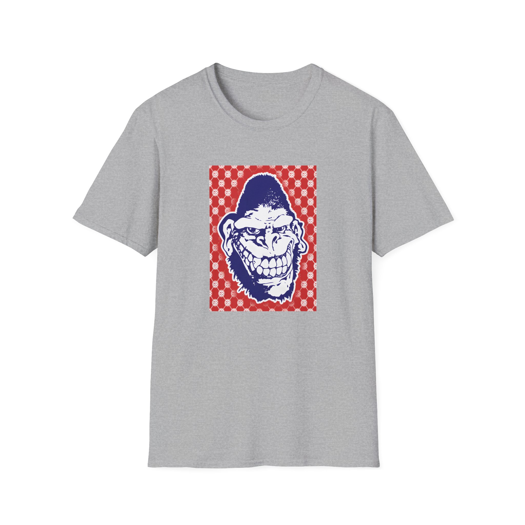 Gorilla Biscuits Gb Pattern Unisex Softstyle T-Shirt
